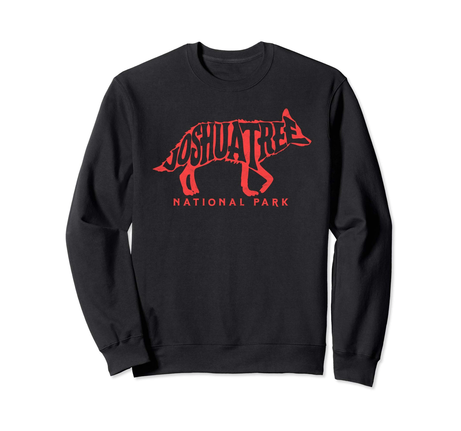 Joshua Tree National Park Red Sweatshirt - Aesthetic Graphic for Adults - T-Shirt, Sweatshirt, Hoodie