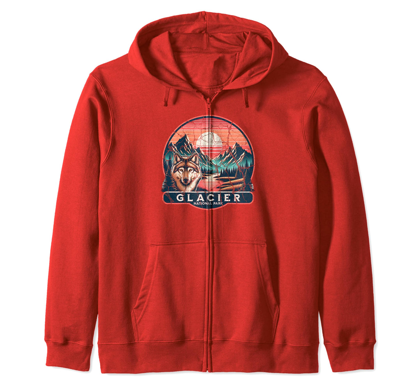 Glacier National Park Montana Usa Outdoor T-Shirt - Streetwear Style Unisex - T-Shirt, Sweatshirt, Hoodie