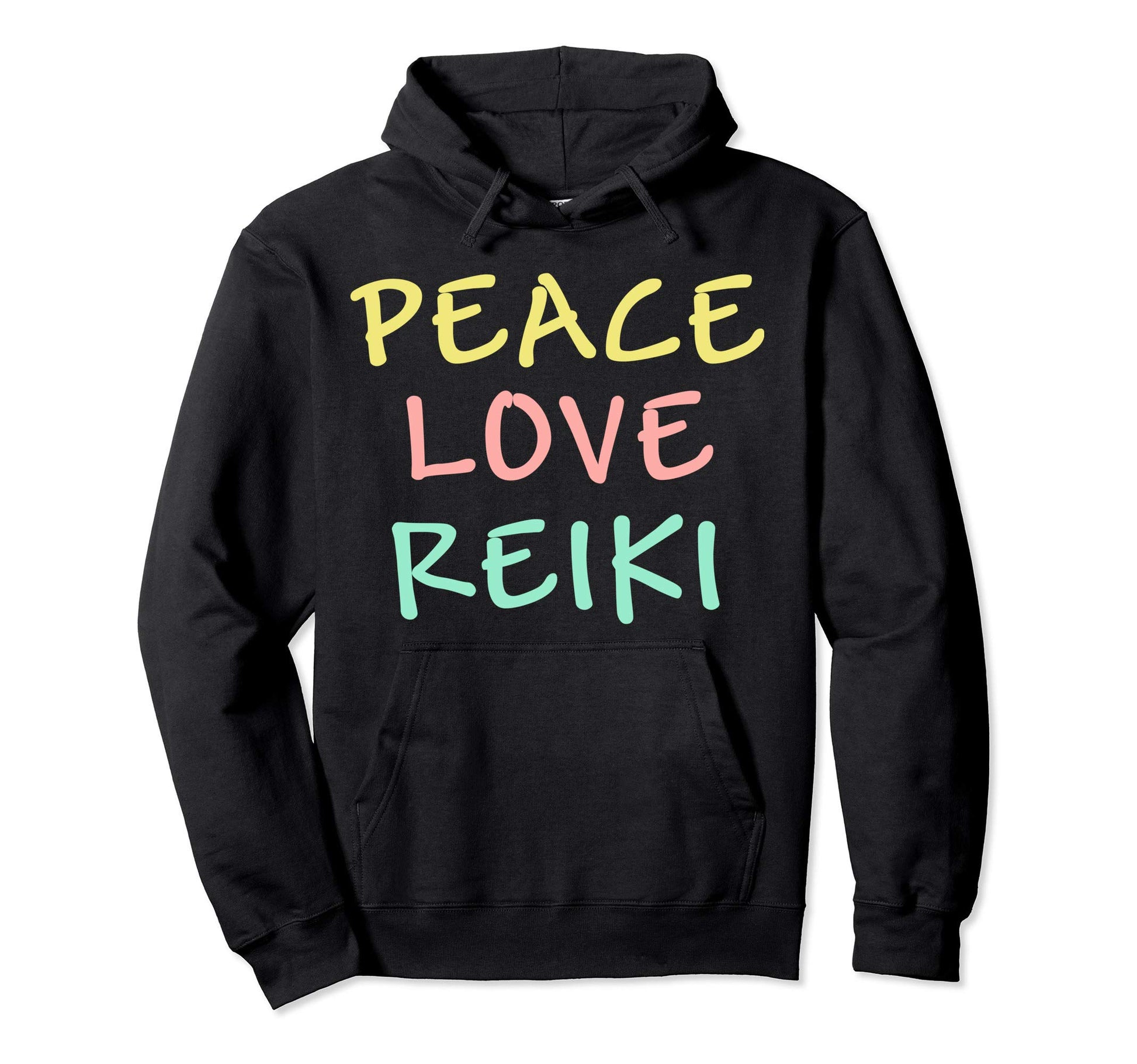 Peace Love Reiki Sweatshirt - Graphic Print Unisex - T-Shirt, Sweatshirt, Hoodie