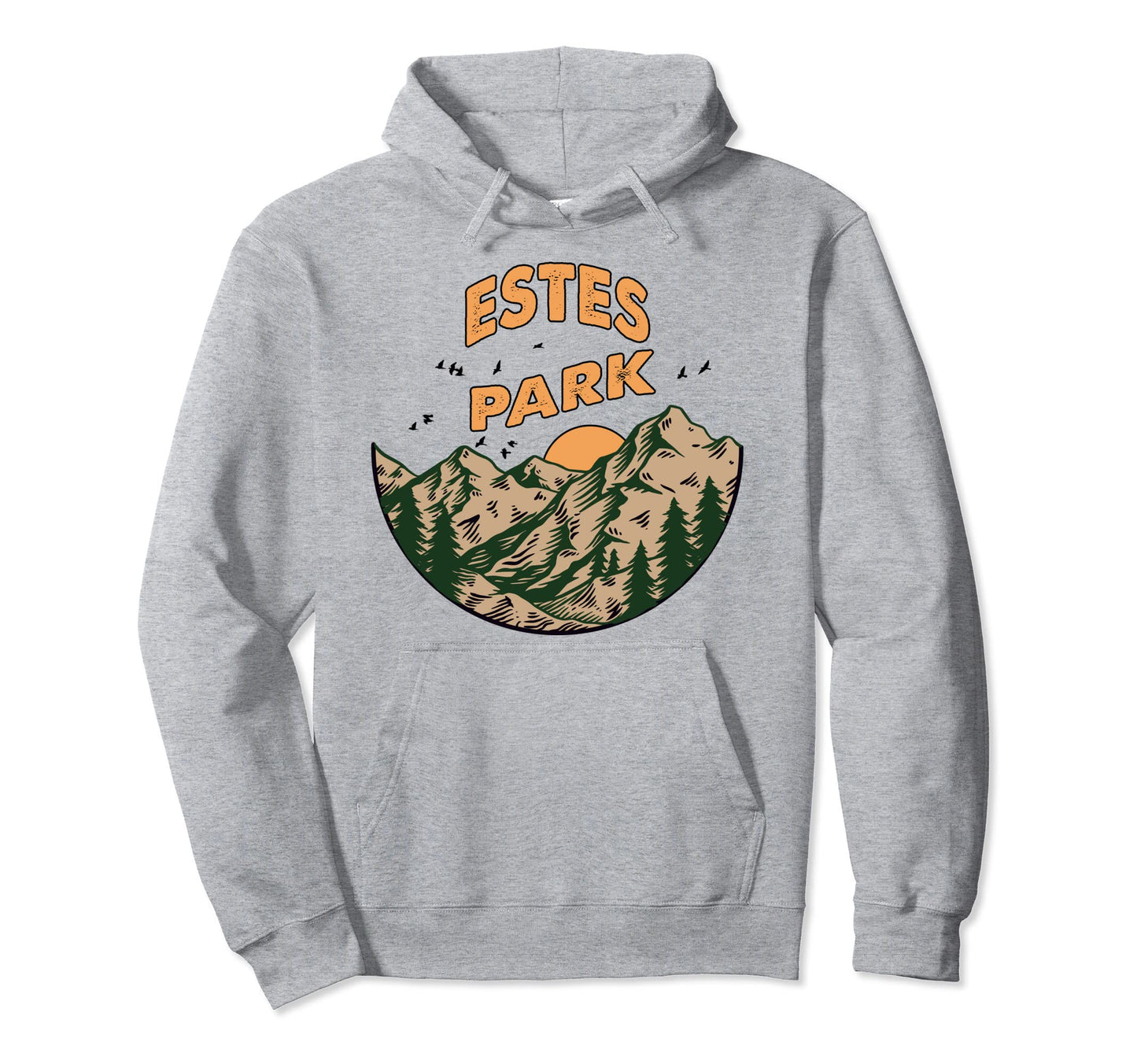 W0Wb Estes Park Rocky Mountain National Park Hoodie - Graphic Print Unisex - T-Shirt, Sweatshirt, Hoodie