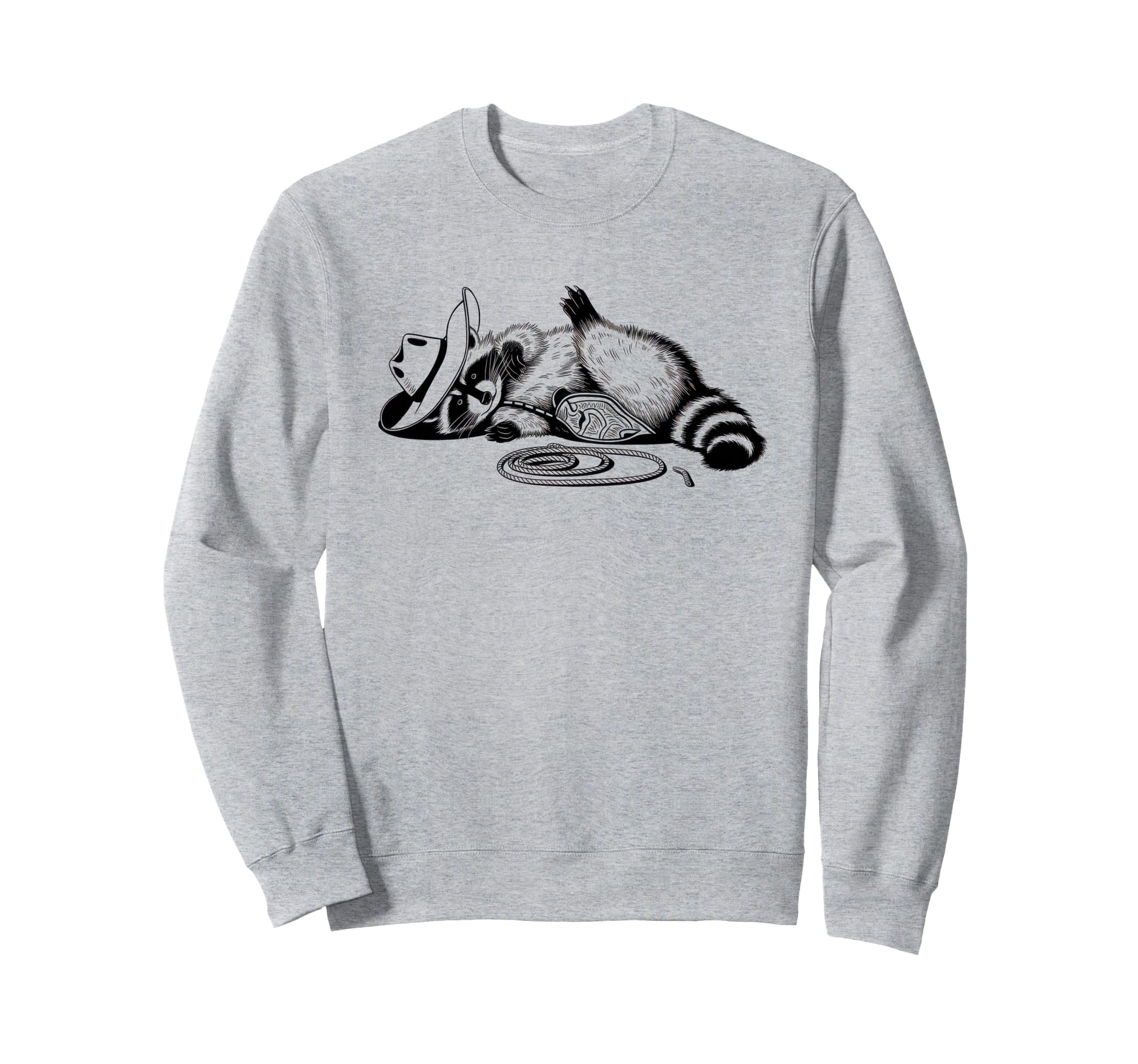 Raccoon 90S Country Music Western Sweatshirt - Aesthetic Graphic Unisex - T-Shirt, Sweatshirt, Hoodie