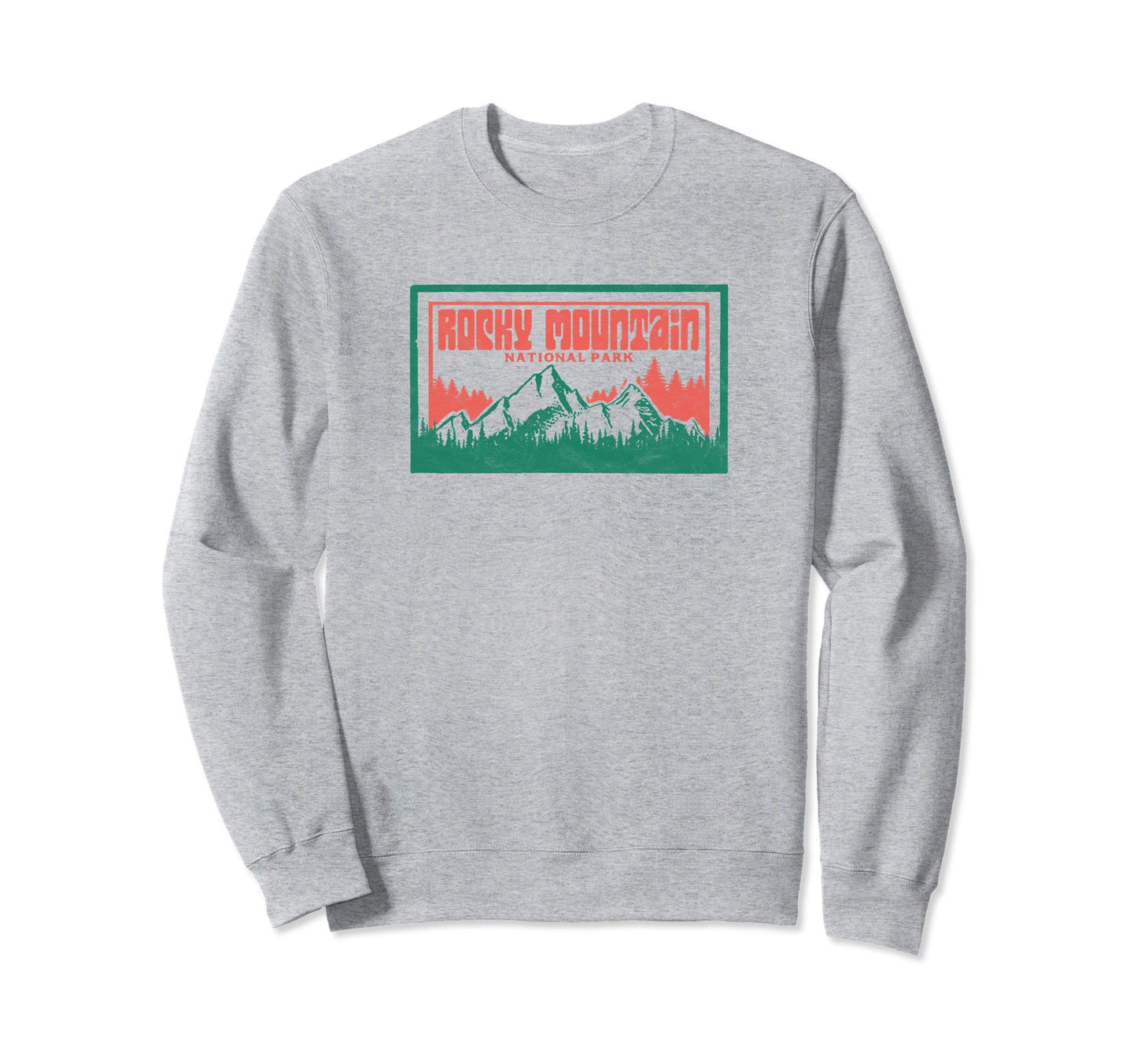 Rocky Mountain National Park Sweatshirt - Minimalist Print Men Women - T-Shirt, Sweatshirt, Hoodie