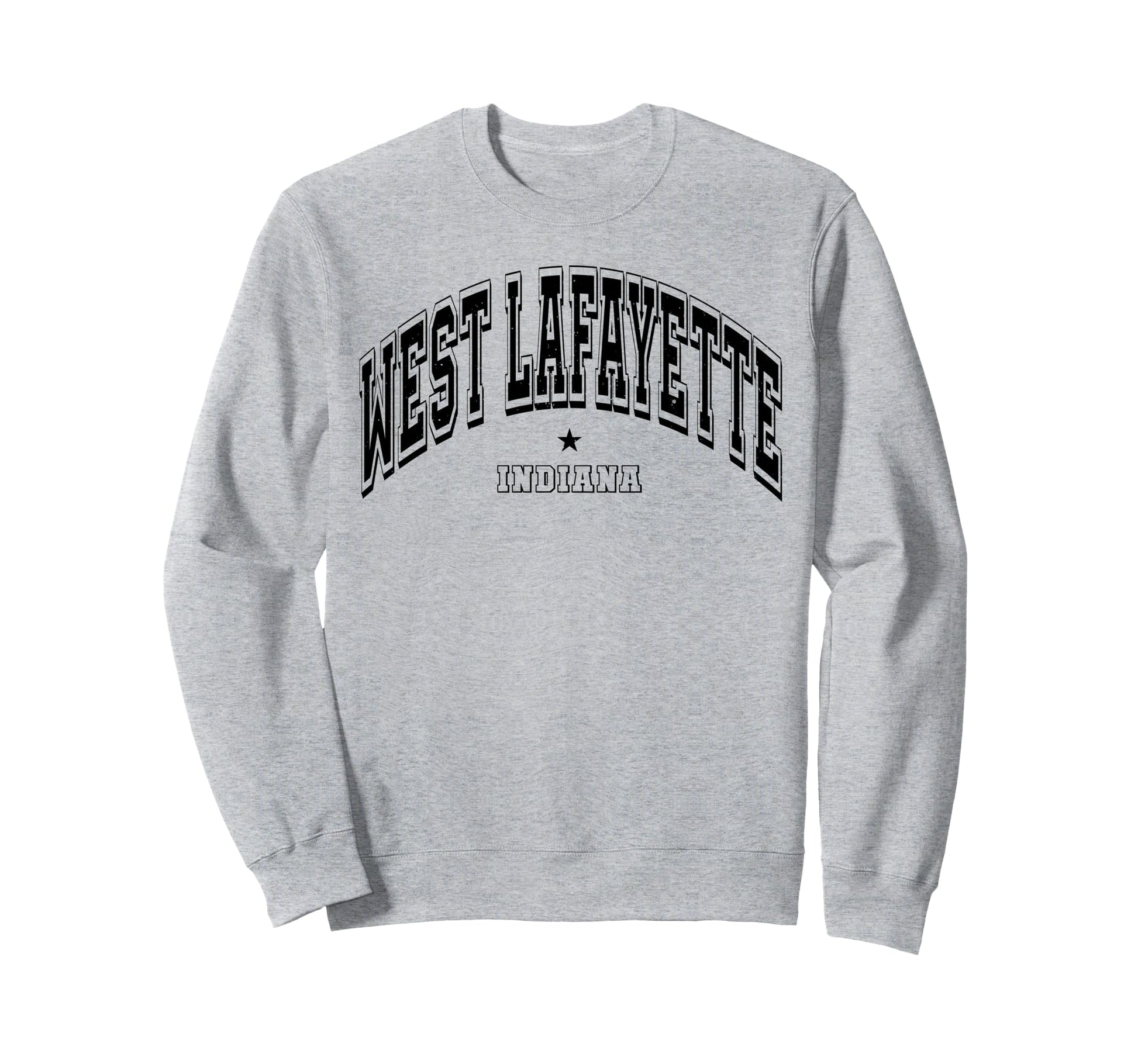 Throwback Athletic West Sweatshirt - Fun Novelty Design for Adults - T-Shirt, Sweatshirt, Hoodie