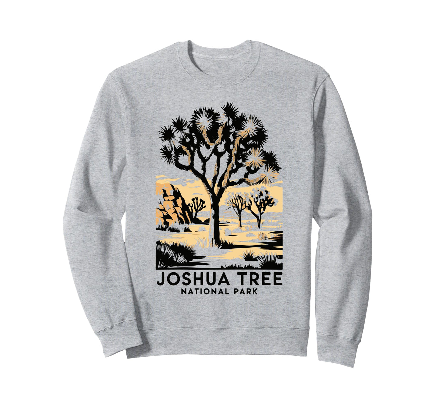 Joshua Tree National Park Art Sweatshirt - Custom Art Print Men Women - T-Shirt, Sweatshirt, Hoodie