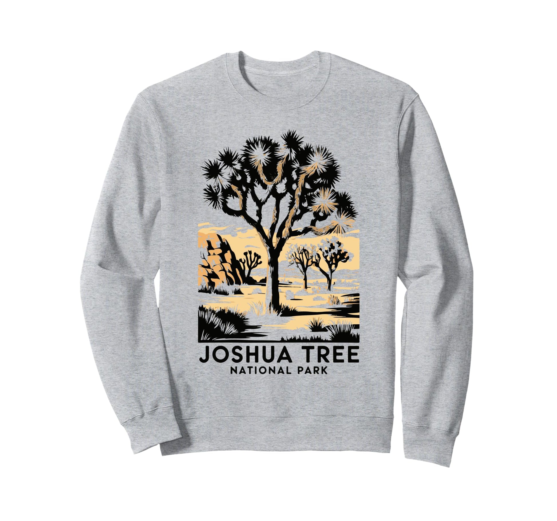 Joshua Tree National Park Art Sweatshirt - Custom Art Print Men Women - T-Shirt, Sweatshirt, Hoodie