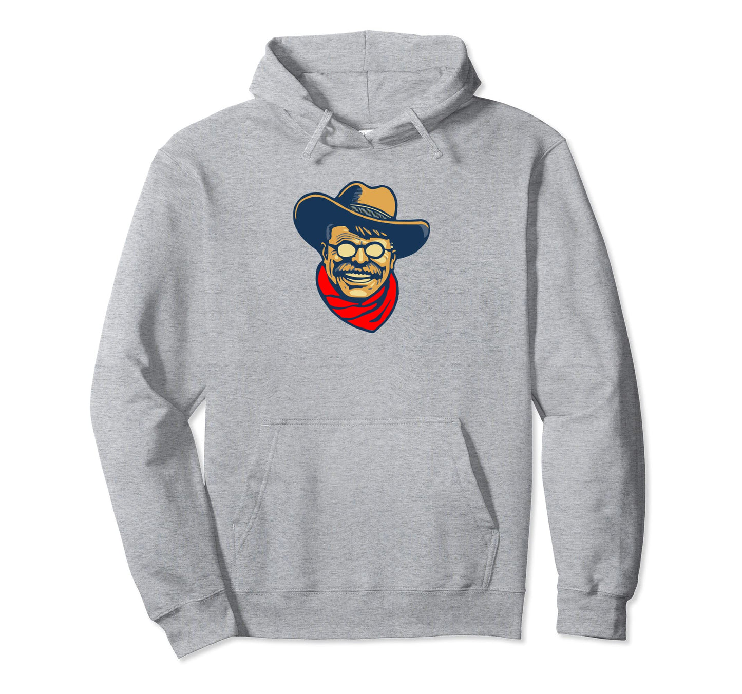 Teddy Roosevelt Rough Rider American Hoodie - Streetwear Style Men Women - T-Shirt, Sweatshirt, Hoodie