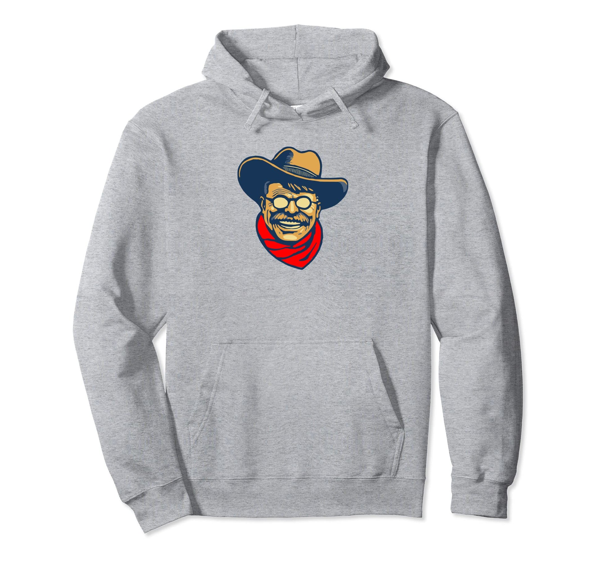 Teddy Roosevelt Rough Rider American Hoodie - Streetwear Style Men Women - T-Shirt, Sweatshirt, Hoodie
