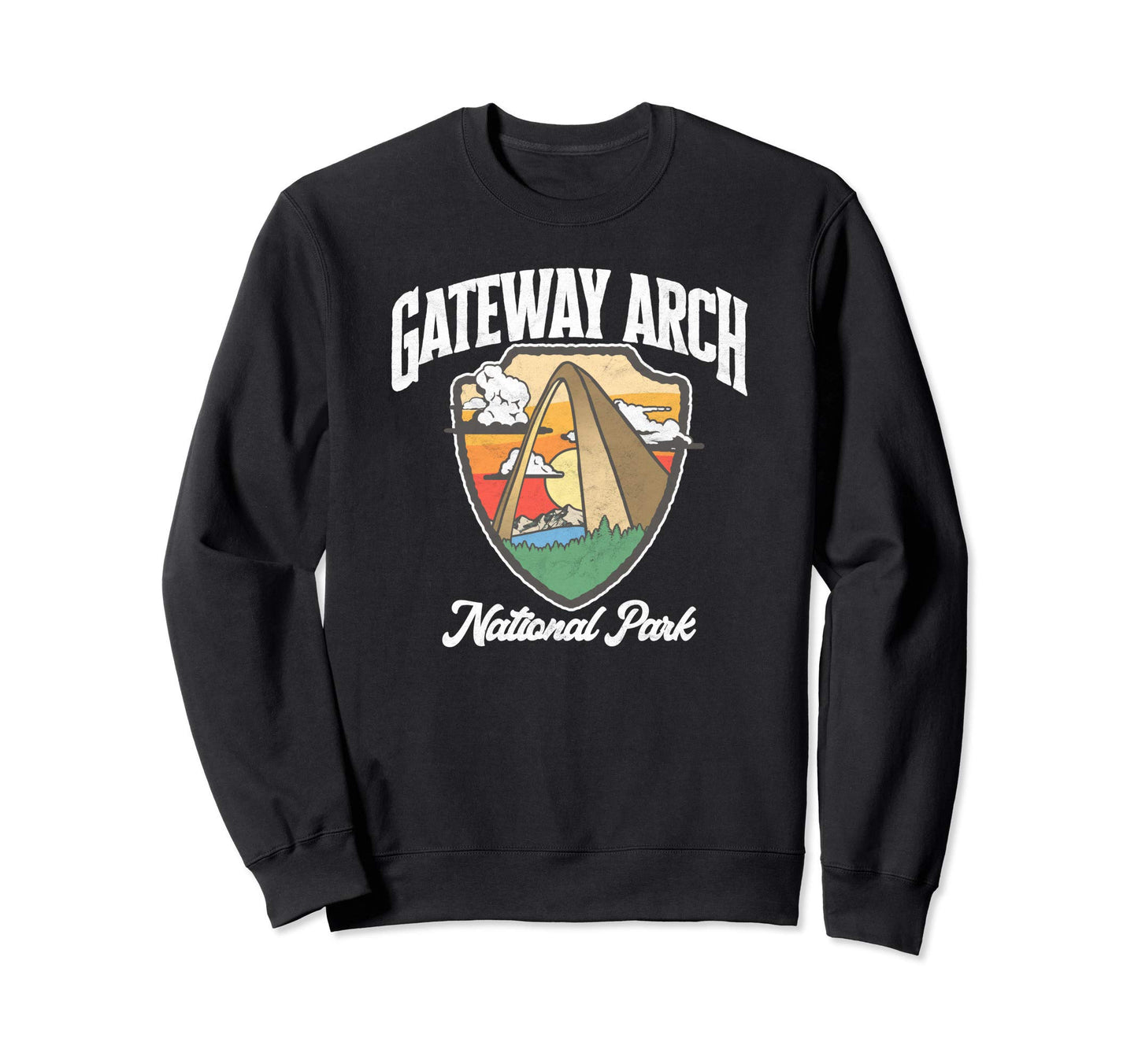 Gateway Arch National Park Sweatshirt - Novelty Apparel Men Women - T-Shirt, Sweatshirt, Hoodie