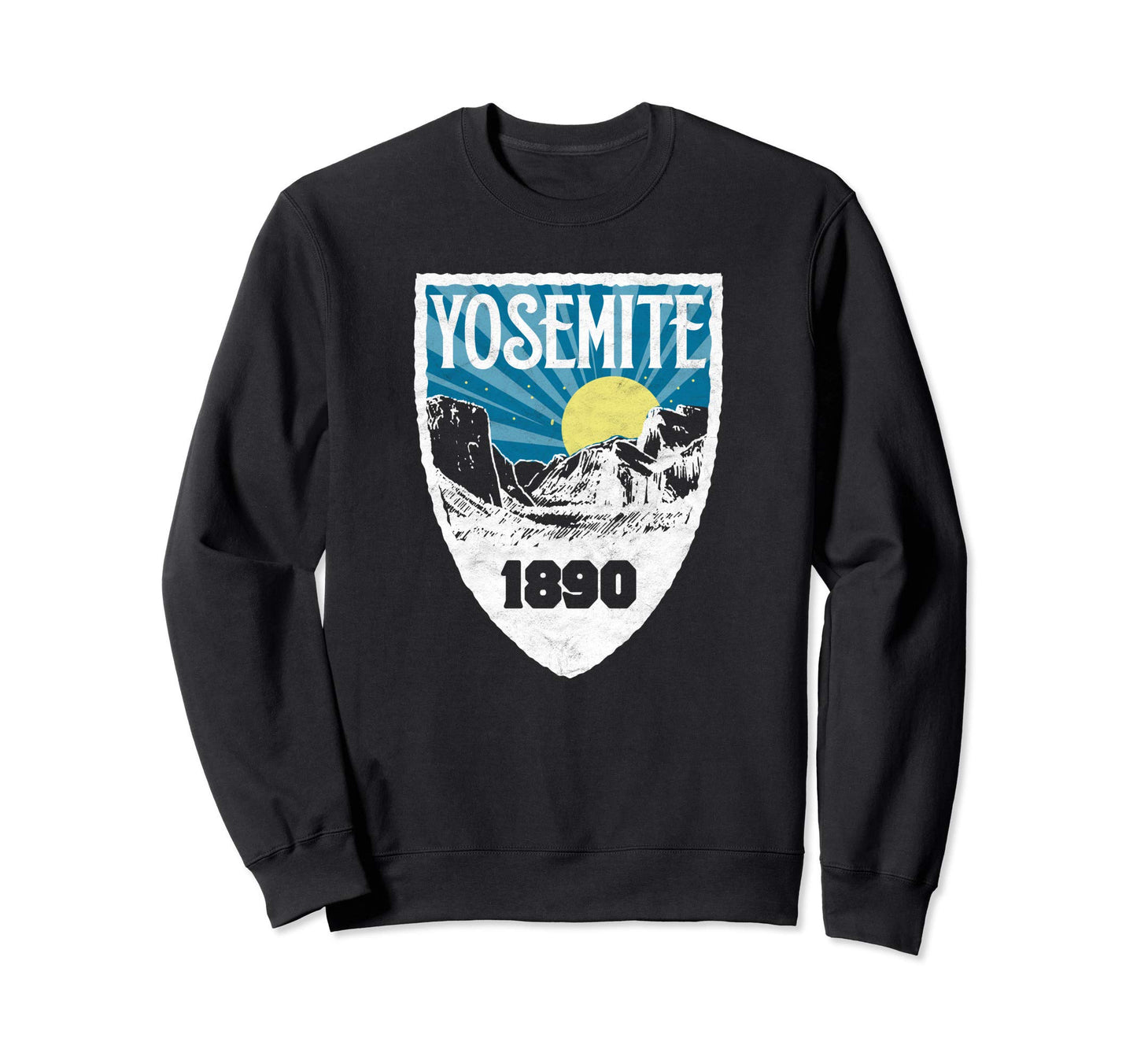 Yosemite Valley Moon Stars Sweatshirt - Novelty Apparel for Adults - T-Shirt, Sweatshirt, Hoodie