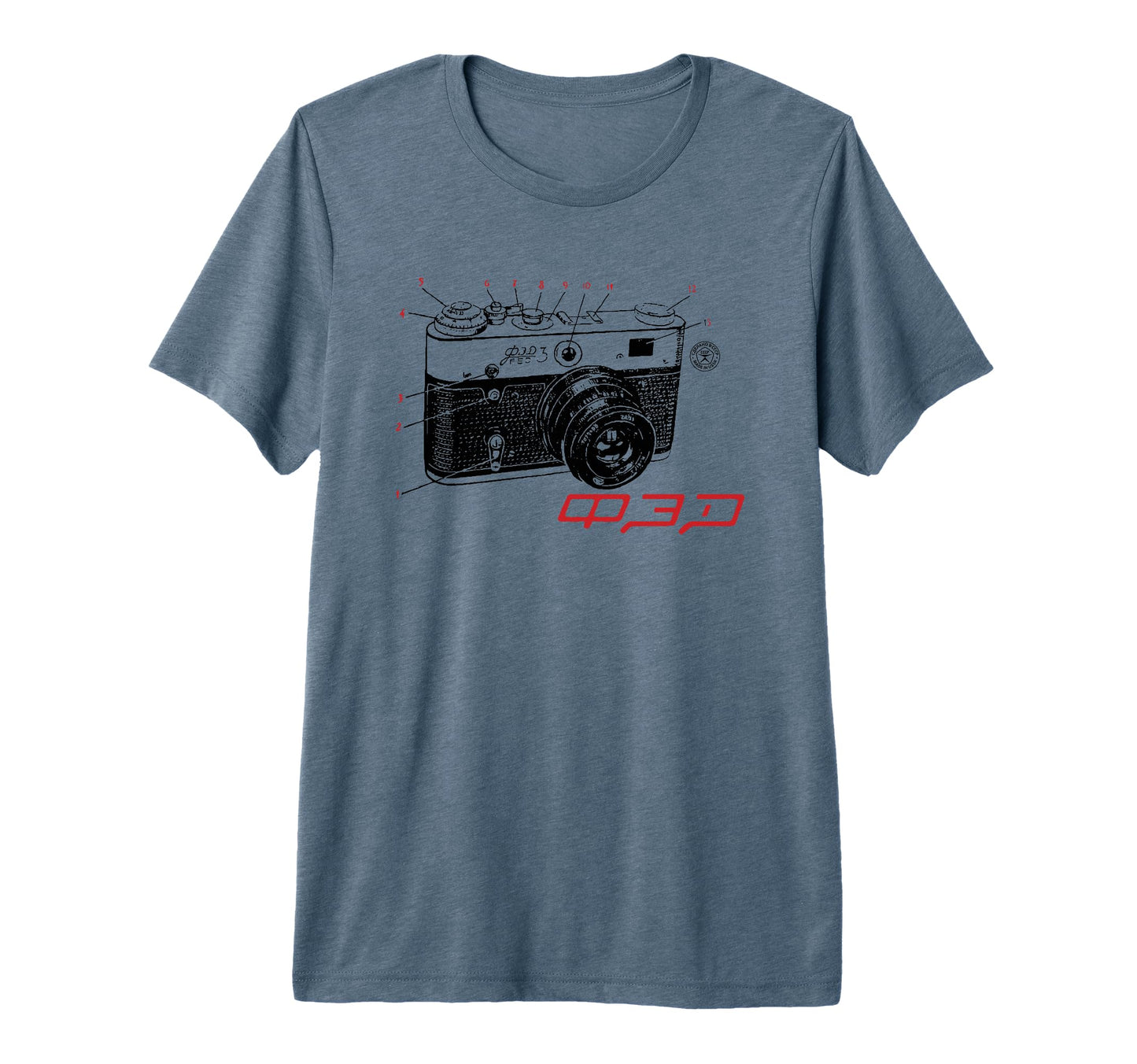Fed Rangefinder Ussr Soviet T-Shirt - Streetwear Style for Adults - T-Shirt, Sweatshirt, Hoodie