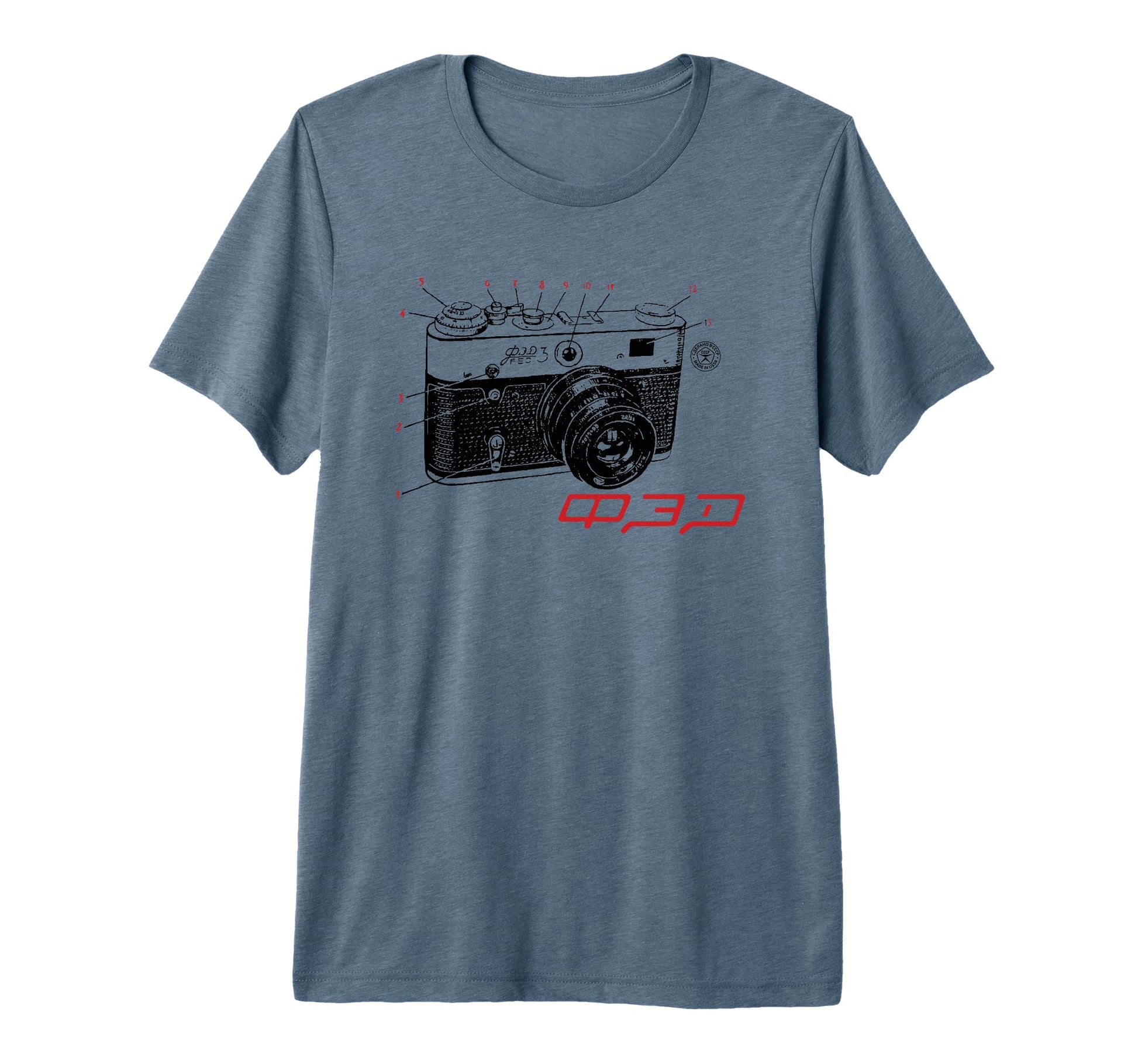 Fed Rangefinder Ussr Soviet T-Shirt - Streetwear Style for Adults - T-Shirt, Sweatshirt, Hoodie