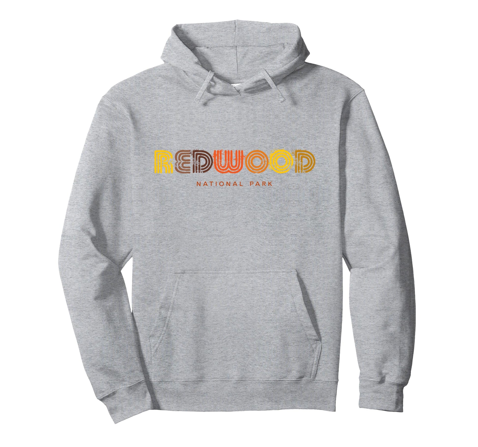Redwood National Park 70S 80S Type Hoodie - Graphic Print Unisex - T-Shirt, Sweatshirt, Hoodie