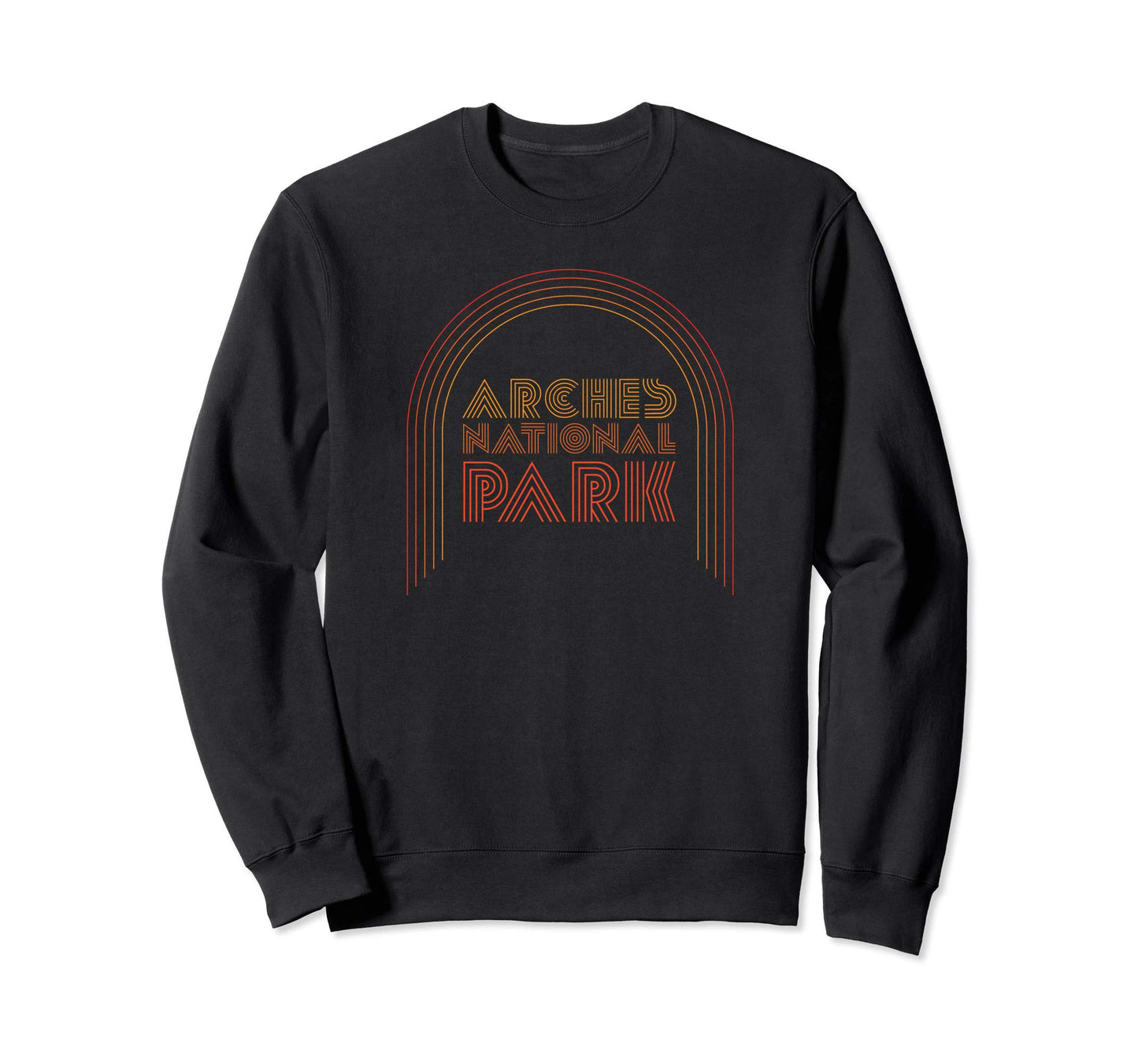 Arches National Park Line Art Sweatshirt - Aesthetic Graphic Unisex - T-Shirt, Sweatshirt, Hoodie