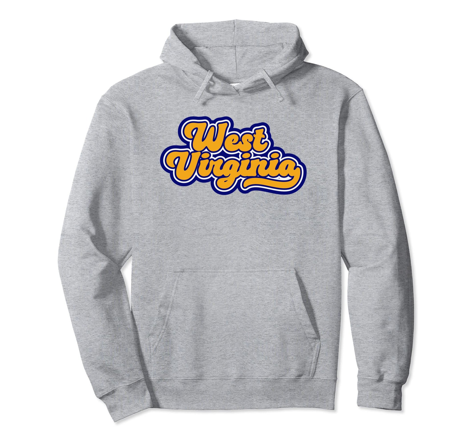 West Virginia Script Hoodie - Fun Novelty Design Men Women - T-Shirt, Sweatshirt, Hoodie