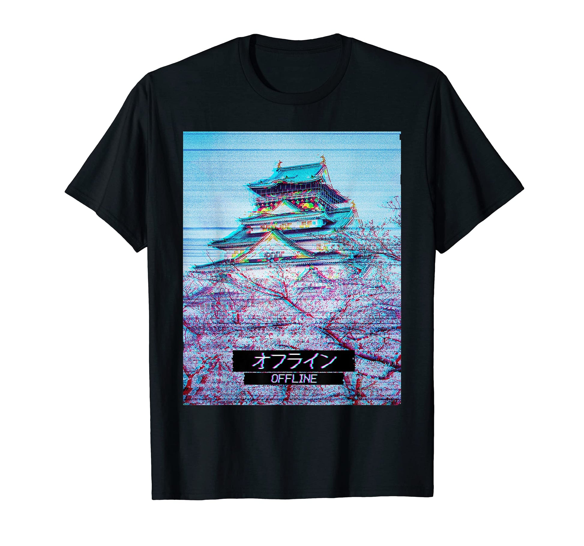 Vaporwave Aesthetic Offline Emo T-Shirt - Streetwear Style Men Women - T-Shirt, Sweatshirt, Hoodie