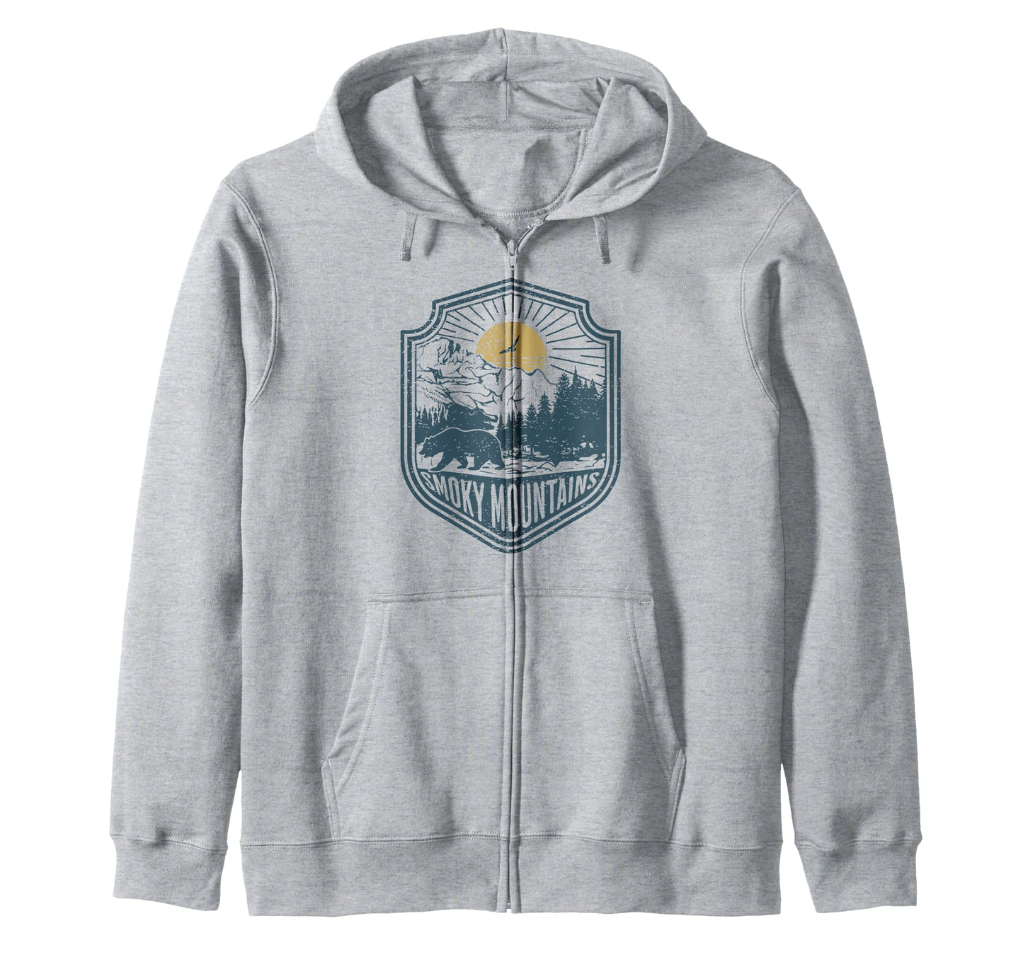 Great Smoky Mountains National Park Hoodie - Fun Novelty Design Unisex - T-Shirt, Sweatshirt, Hoodie