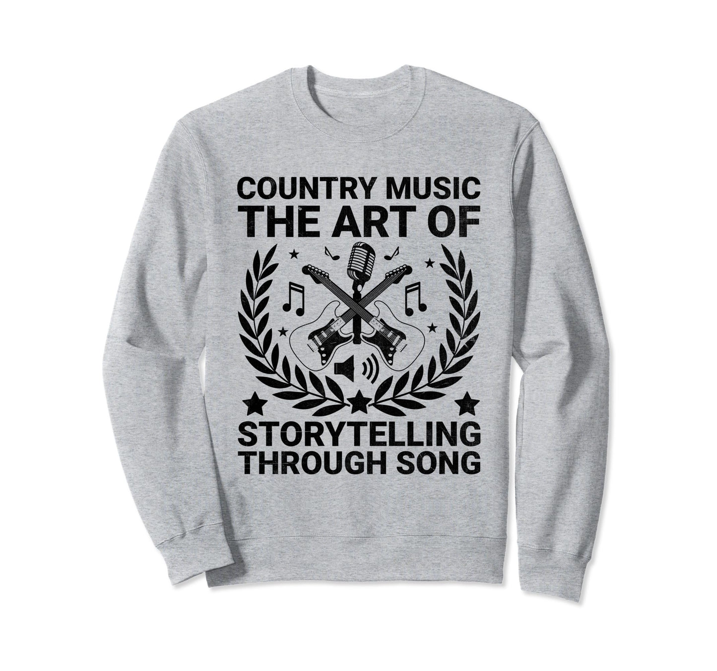County Music Music Lover Western Sweatshirt - Trendy Graphic Men Women - T-Shirt, Sweatshirt, Hoodie