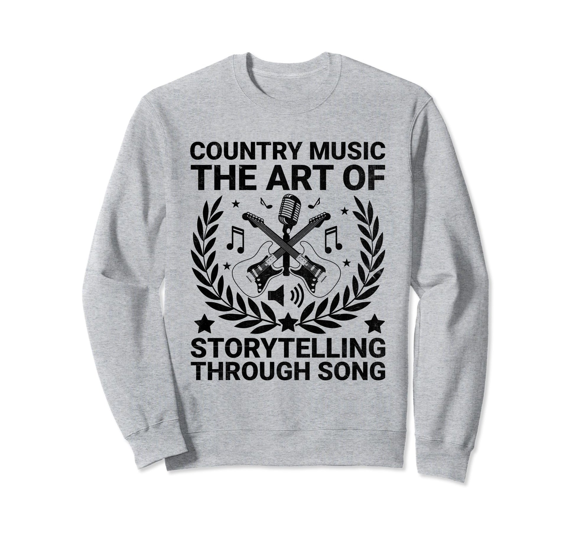 County Music Music Lover Western Sweatshirt - Trendy Graphic Men Women - T-Shirt, Sweatshirt, Hoodie