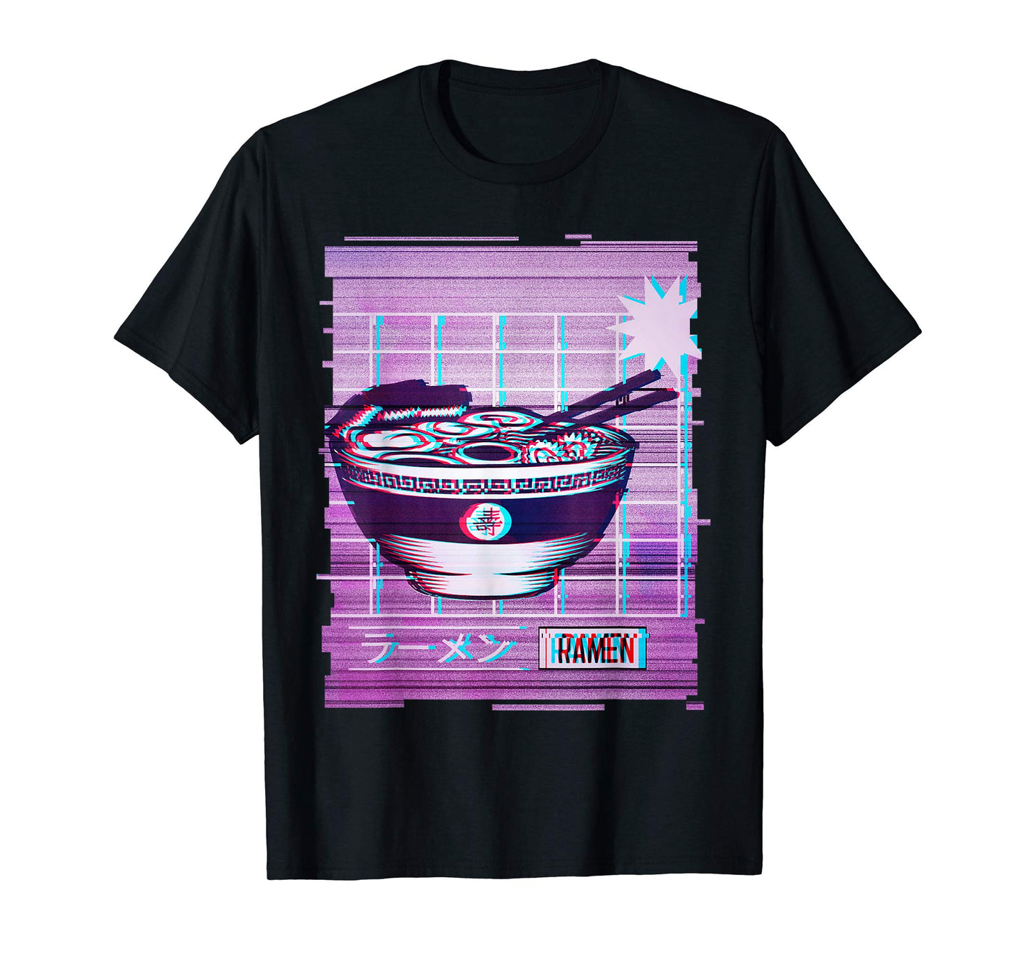 Japan Ramen Vaporwave Aesthetic Art T-Shirt - Streetwear Style Unisex - T-Shirt, Sweatshirt, Hoodie