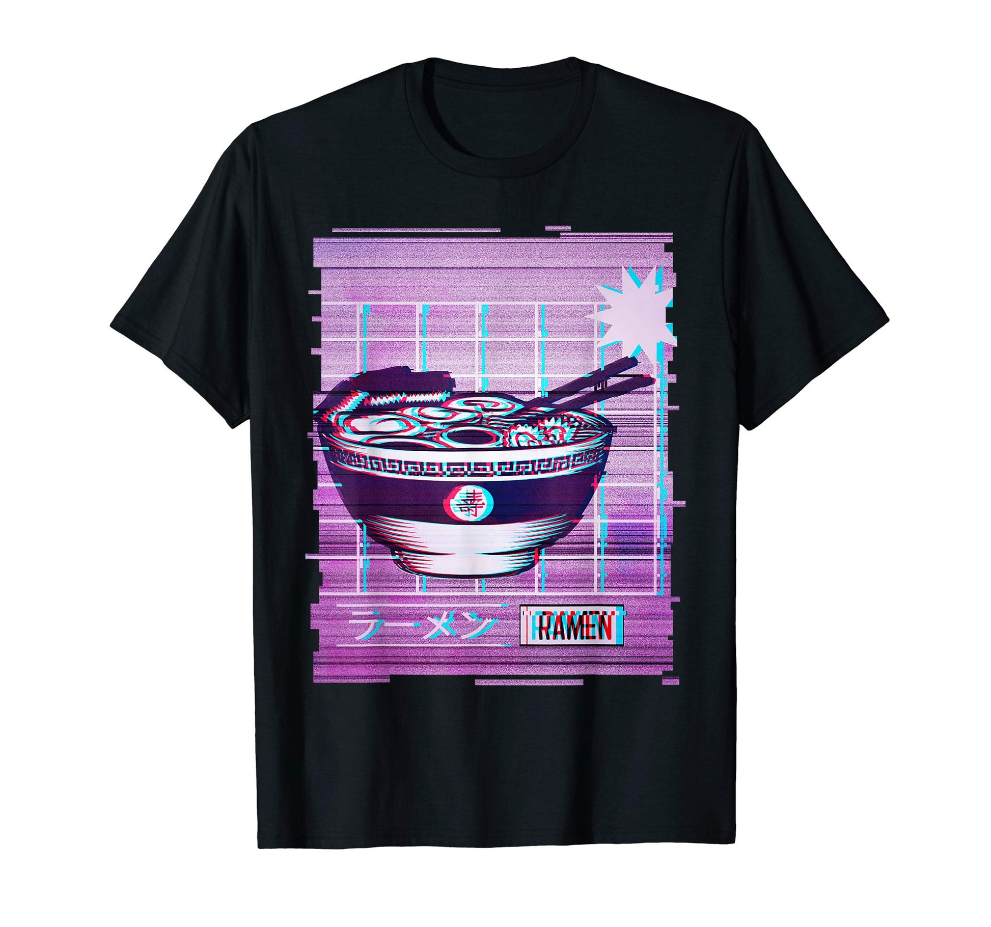 Japan Ramen Vaporwave Aesthetic Art T-Shirt - Streetwear Style Unisex - T-Shirt, Sweatshirt, Hoodie