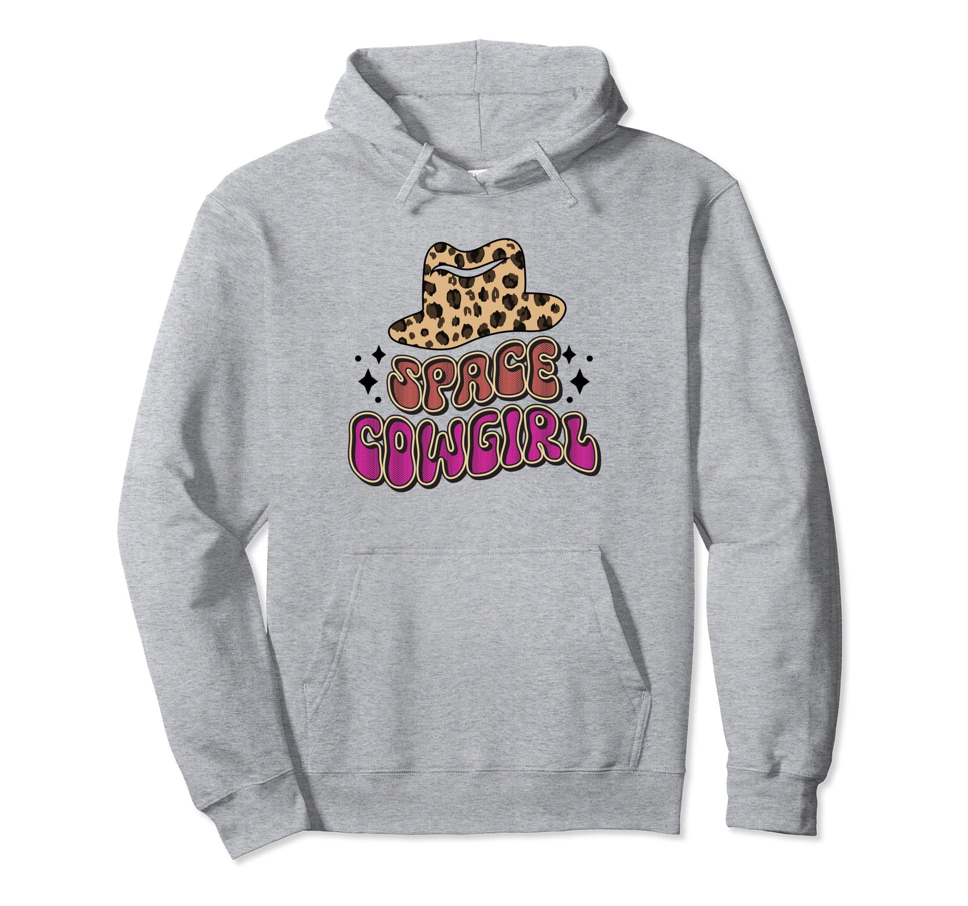 Space Cowgirl Wild West Hoodie - Minimalist Print Unisex - T-Shirt, Sweatshirt, Hoodie