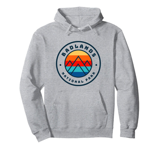 Badlands National Park South Hoodie - Casual Everyday Wear for Adults - T-Shirt, Sweatshirt, Hoodie