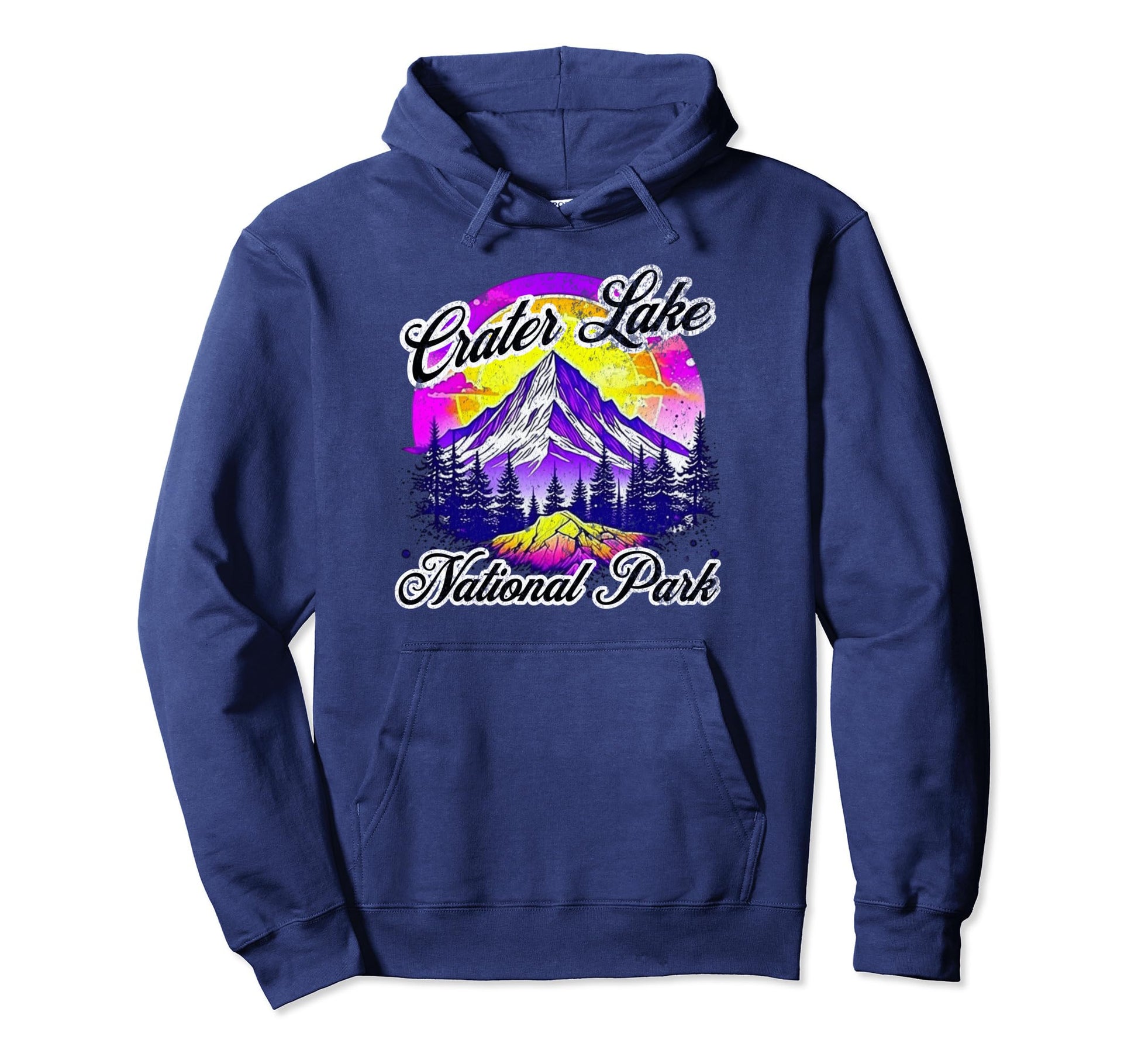 Crater Lake National Park Oregon Usa Sweatshirt - Custom Art Print Unisex - T-Shirt, Sweatshirt, Hoodie
