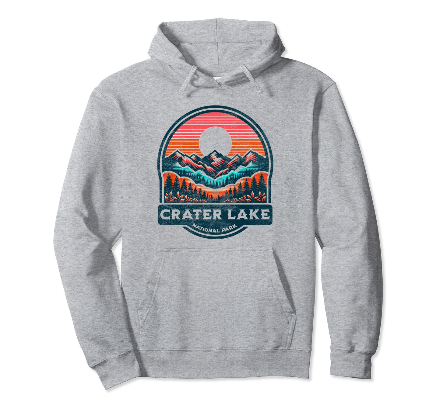 Crater Lake National Park Oregon Usa T-Shirt - Graphic Print Men Women - T-Shirt, Sweatshirt, Hoodie
