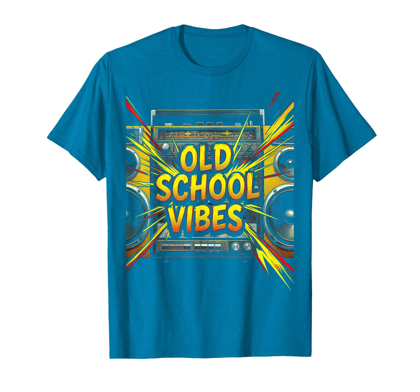 Old School Vibes Hip Hop T-Shirt - Fun Novelty Design Unisex - T-Shirt, Sweatshirt, Hoodie