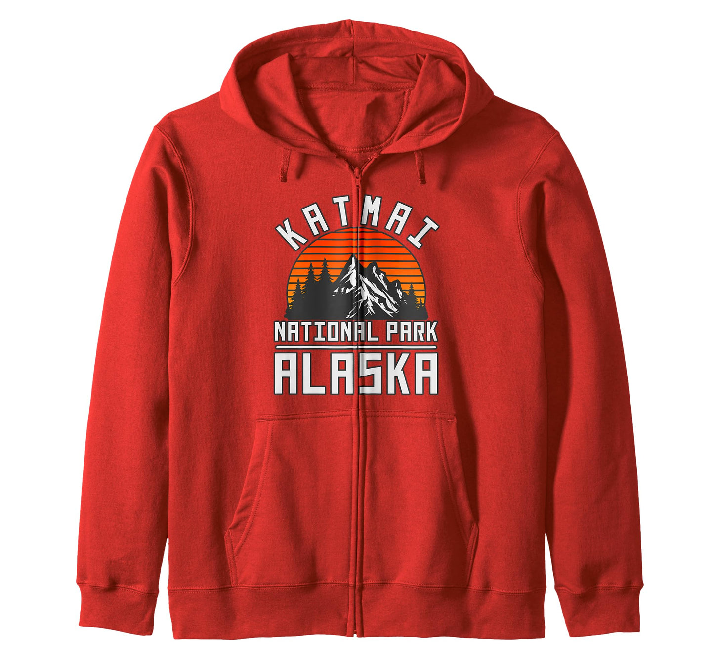 Katmai National Park Alaska Usa Outdoor T-Shirt - Fun Novelty Design Unisex - T-Shirt, Sweatshirt, Hoodie
