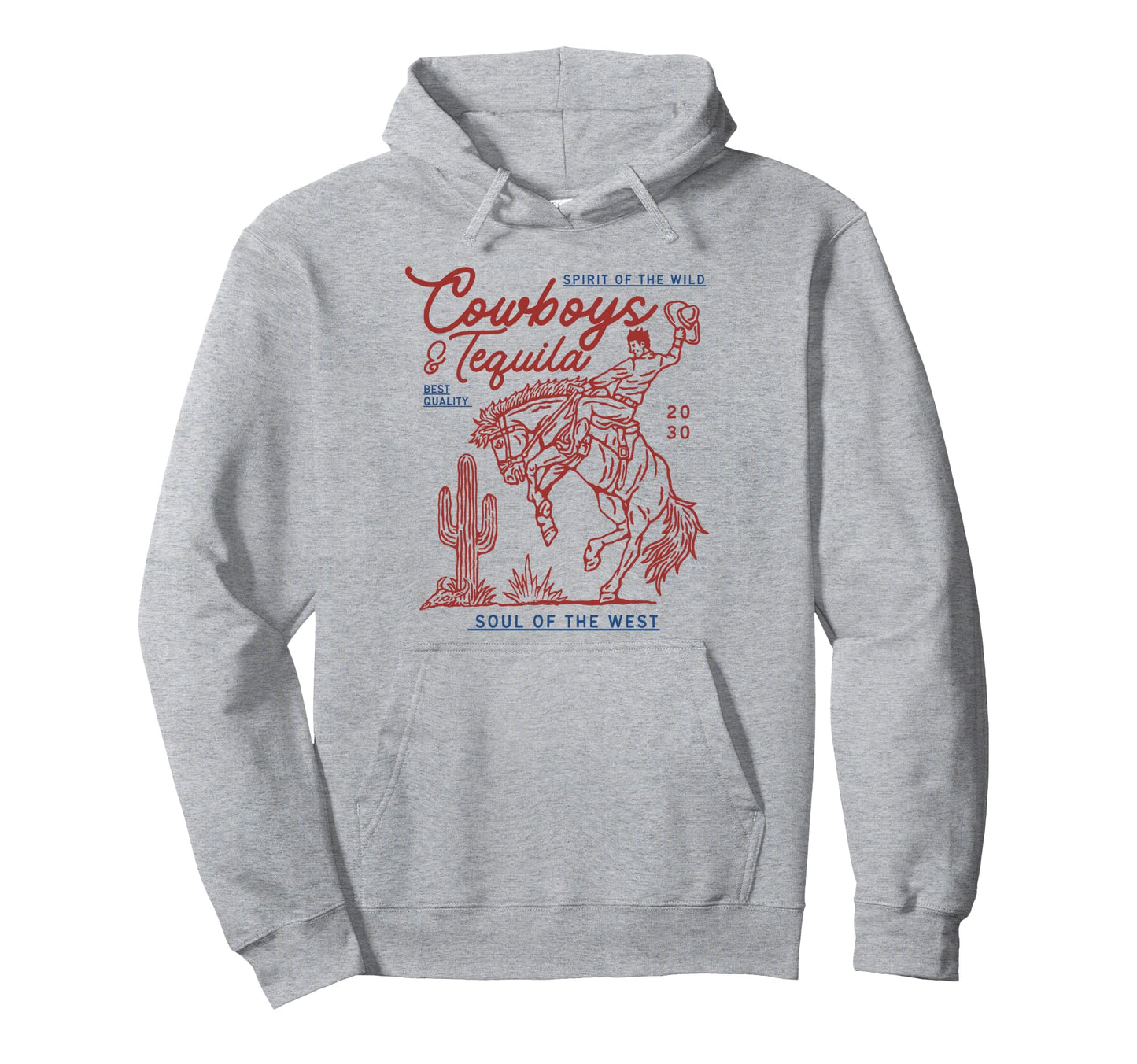 Texas Cowboys And Tequila Country Rodeo Hoodie - Novelty Apparel Unisex - T-Shirt, Sweatshirt, Hoodie