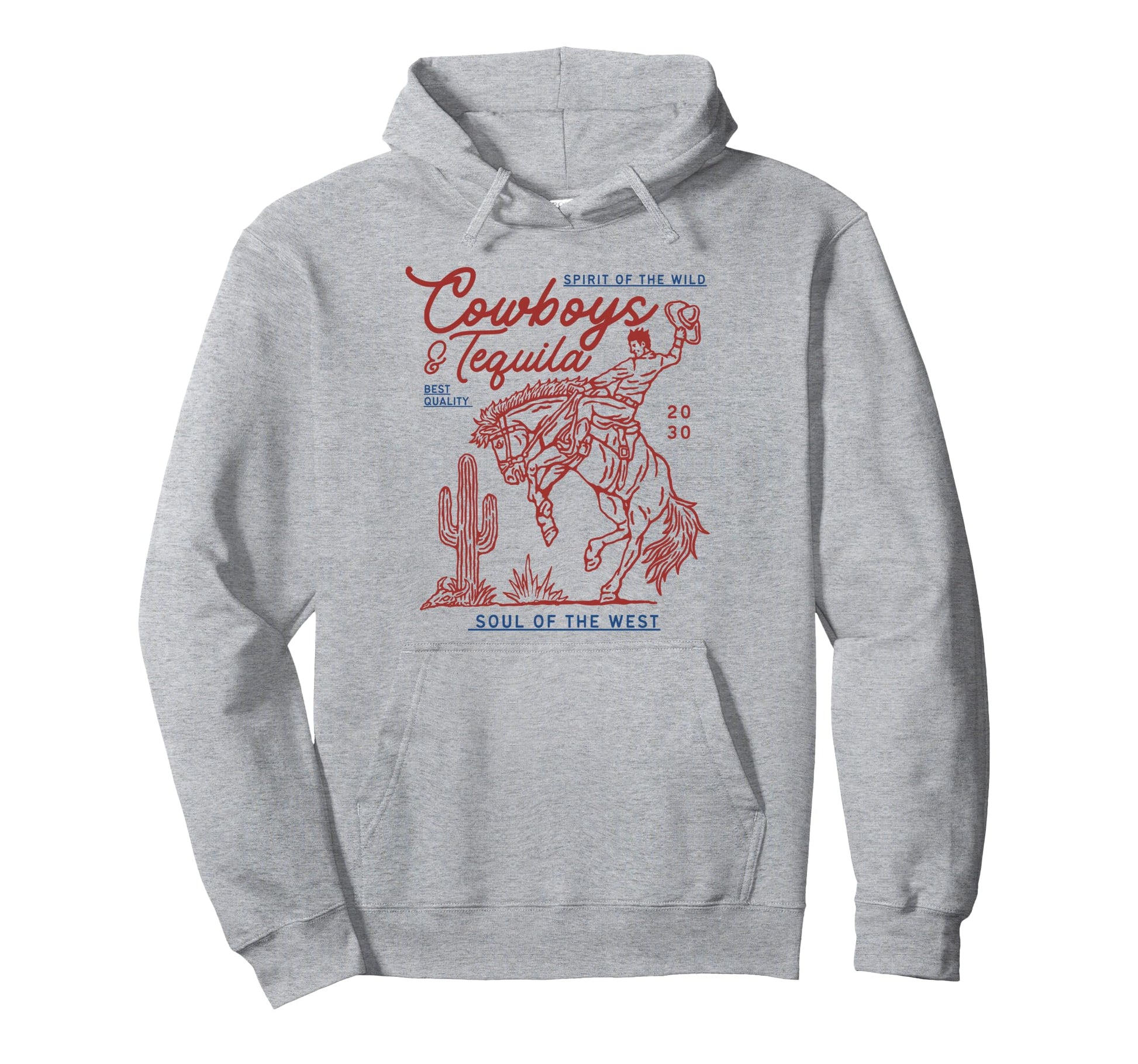Texas Cowboys And Tequila Country Rodeo Hoodie - Novelty Apparel Unisex - T-Shirt, Sweatshirt, Hoodie
