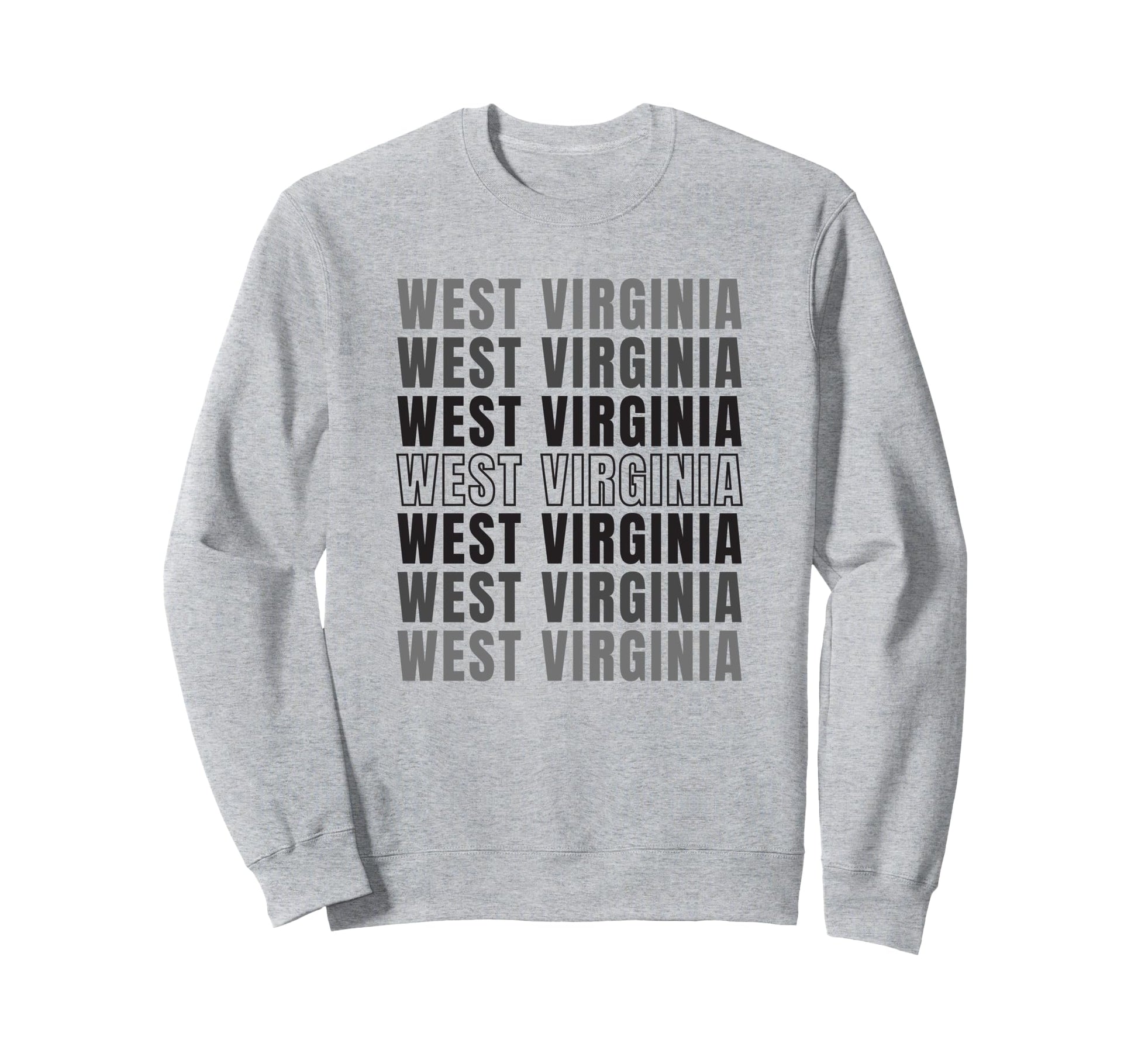 West Virginia Travel State Souvenir Sweatshirt - Trendy Graphic Men Women - T-Shirt, Sweatshirt, Hoodie