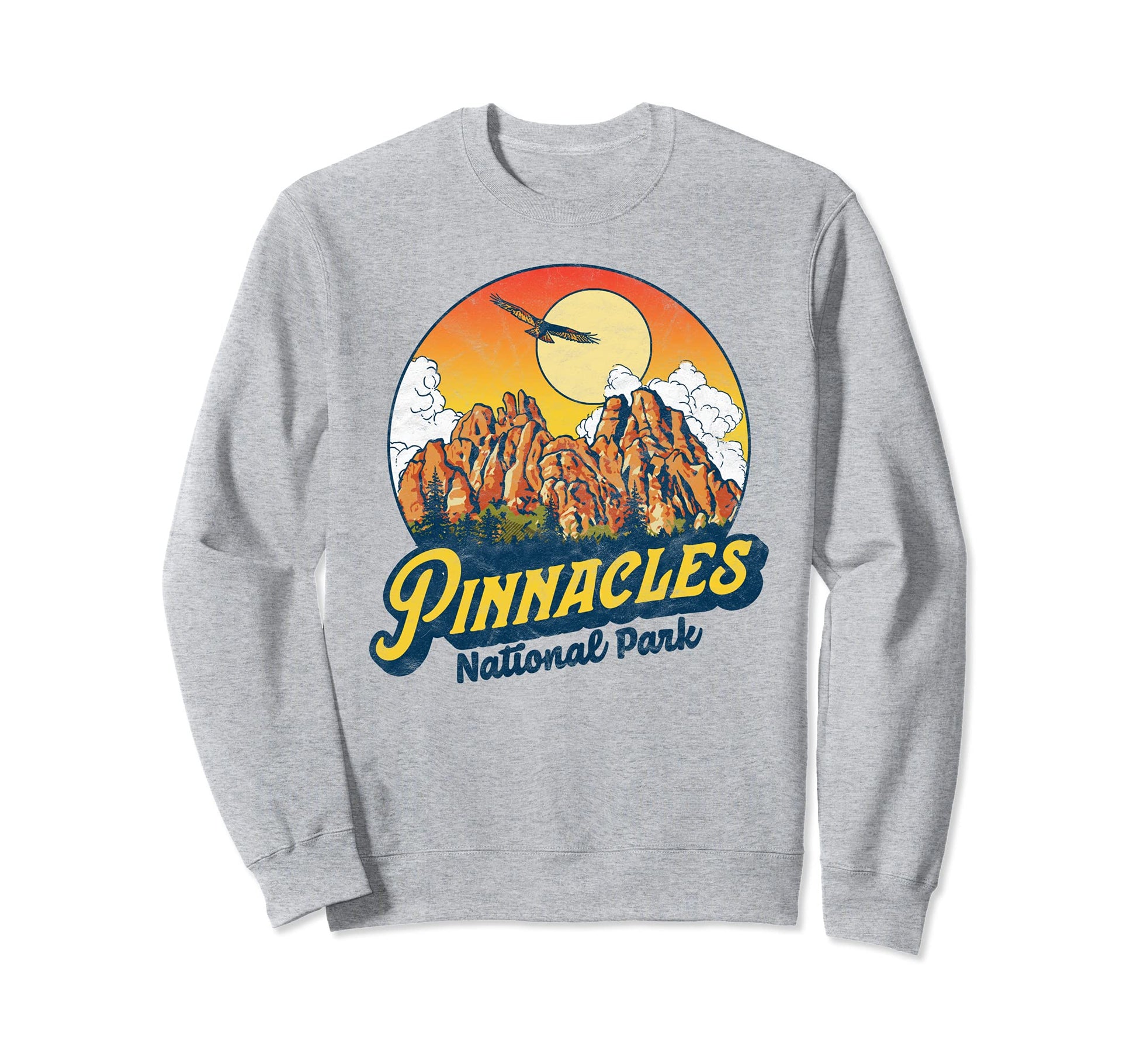Pinnacles National Park California Sweatshirt - Fun Novelty Design Unisex - T-Shirt, Sweatshirt, Hoodie