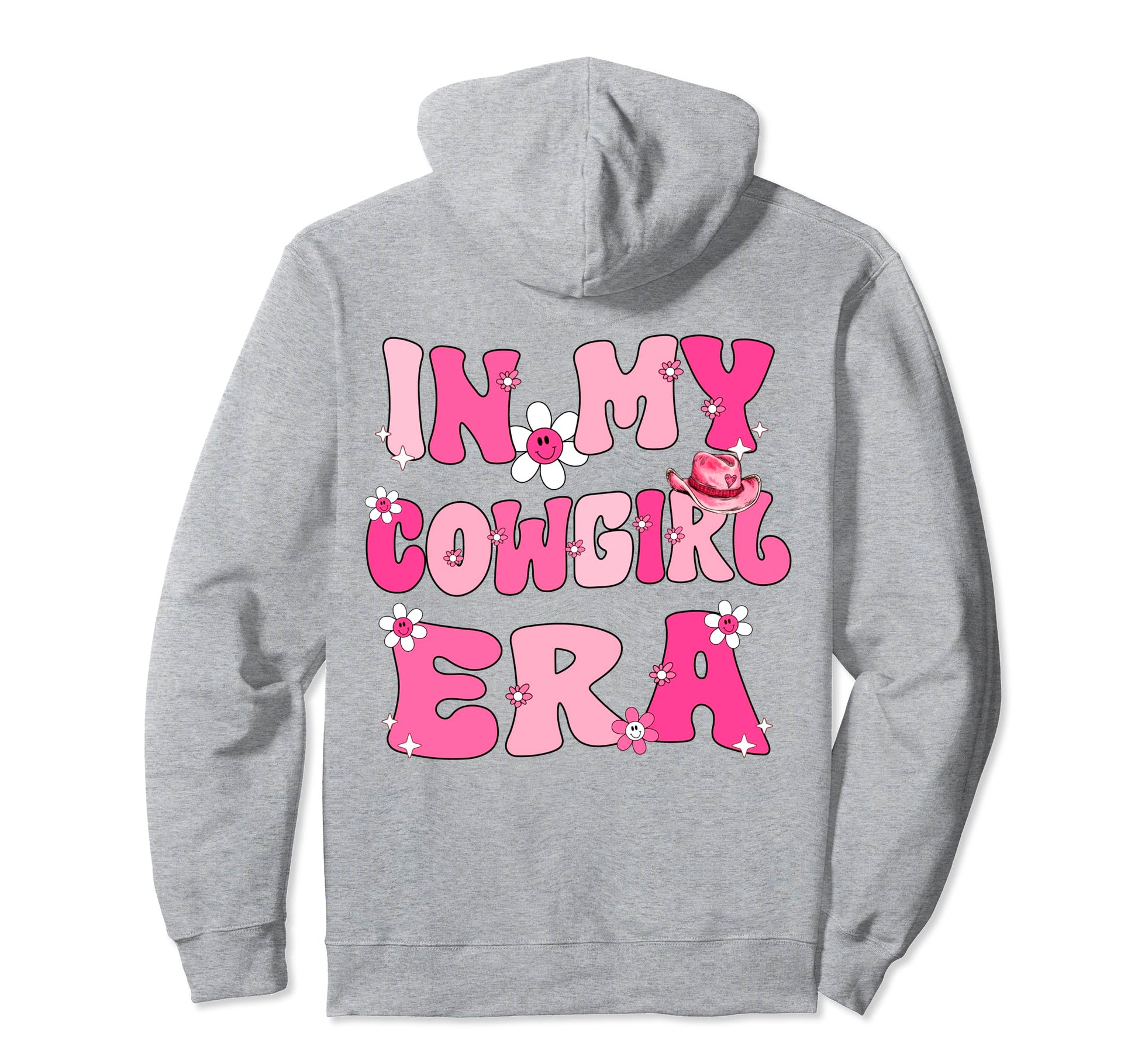 My Cowgirl Era Groovy Western Rodeo Hoodie - Custom Art Print for Adults - T-Shirt, Sweatshirt, Hoodie