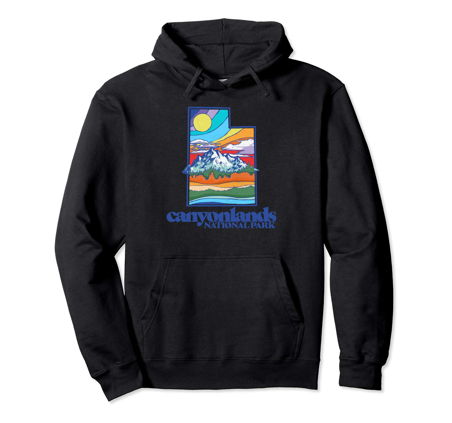 Canyonlands National Park Utah Nature Hoodie - Graphic Print Men Women - T-Shirt, Sweatshirt, Hoodie