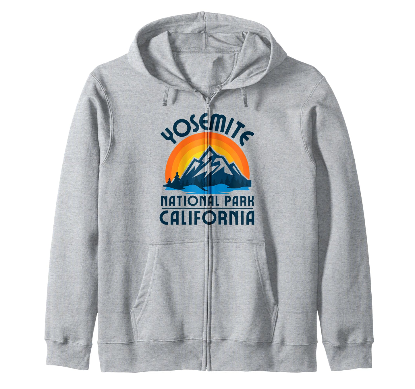 Yosemite National Park California Sweatshirt - Custom Art Print for Adults - T-Shirt, Sweatshirt, Hoodie