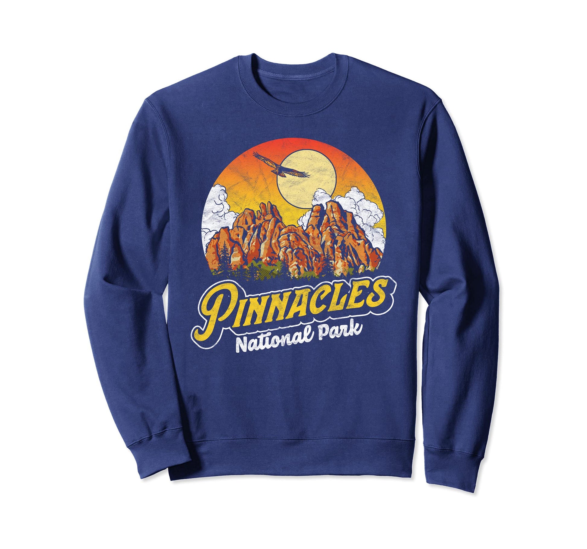Pinnacles National Park California Sweatshirt - Trendy Graphic for Adults - T-Shirt, Sweatshirt, Hoodie