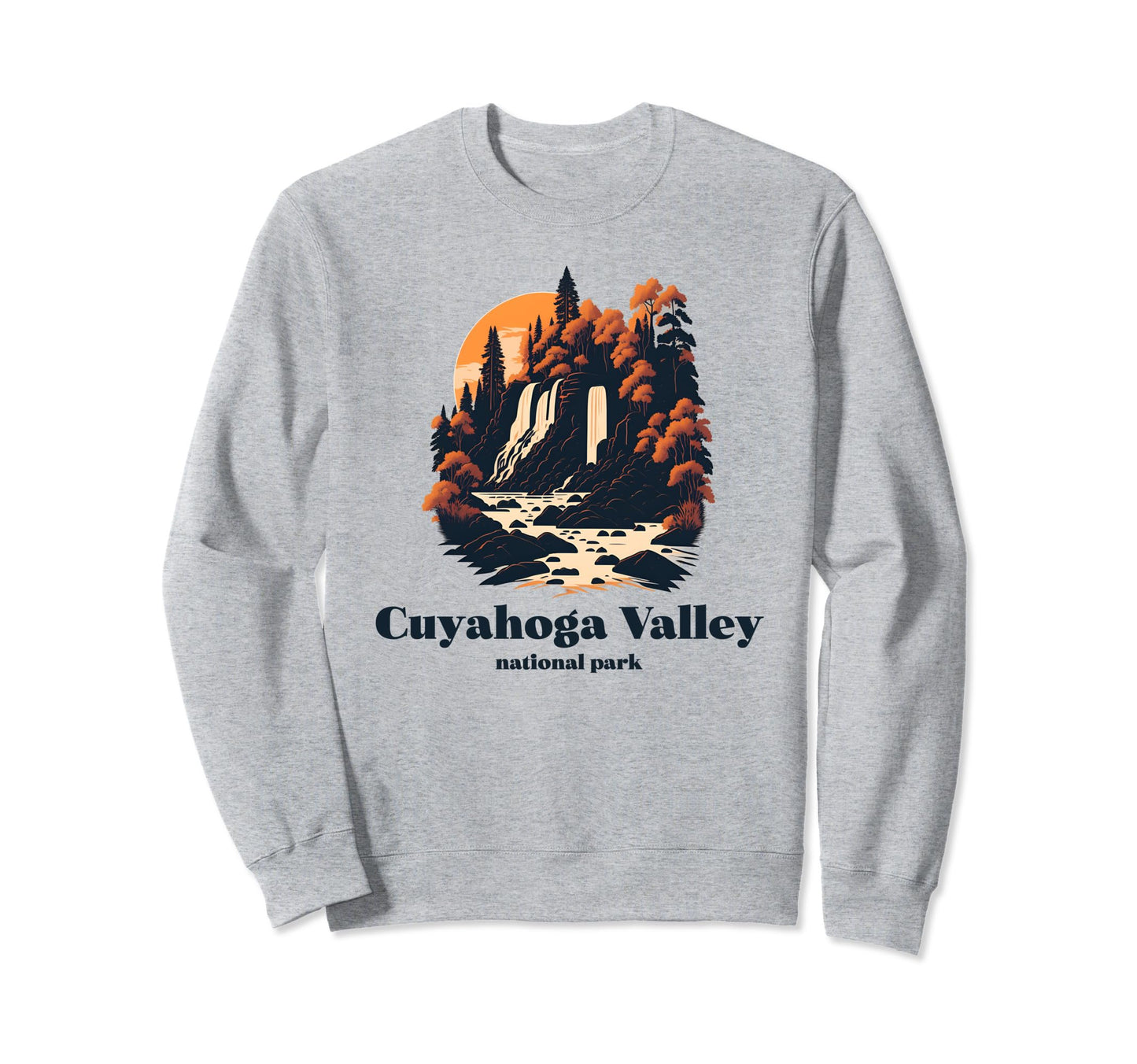 Cuyahoga National Park Ohio Vibes Sweatshirt - Graphic Print Men Women - T-Shirt, Sweatshirt, Hoodie