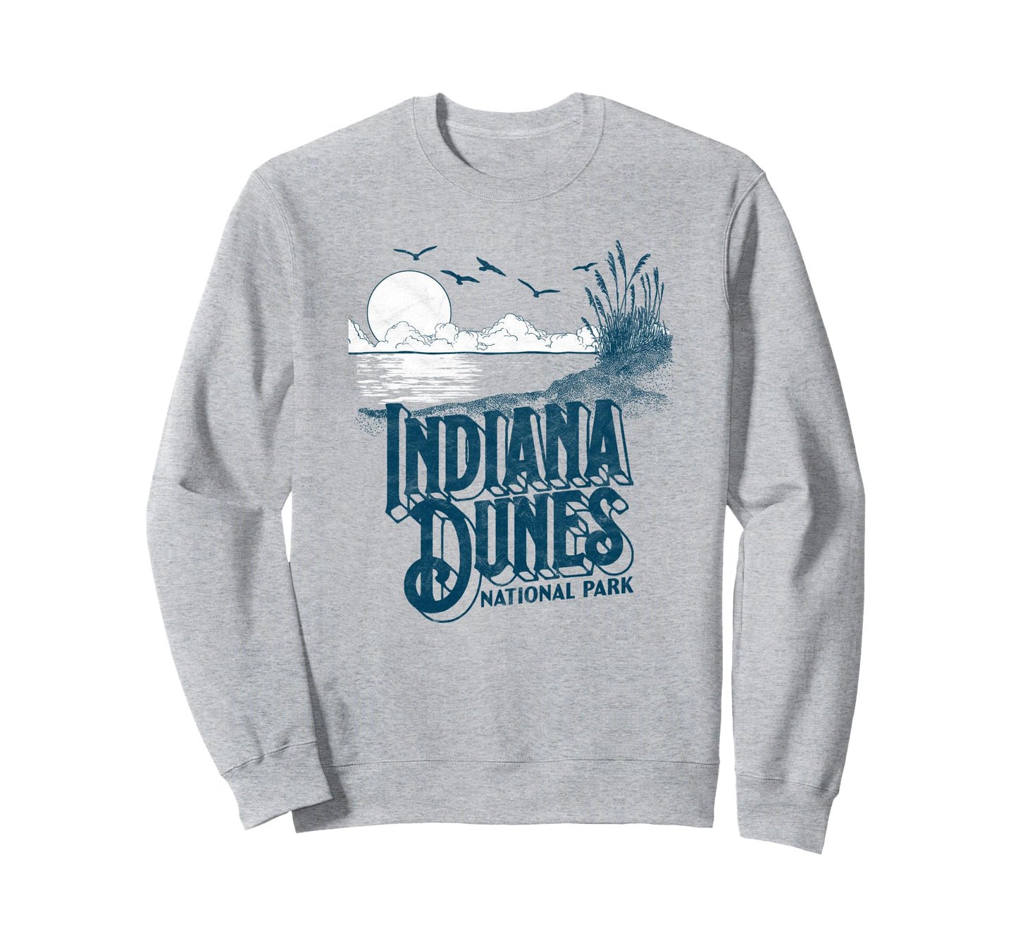 Indiana Dunes National Park 80S Sweatshirt - Trendy Graphic for Adults - T-Shirt, Sweatshirt, Hoodie