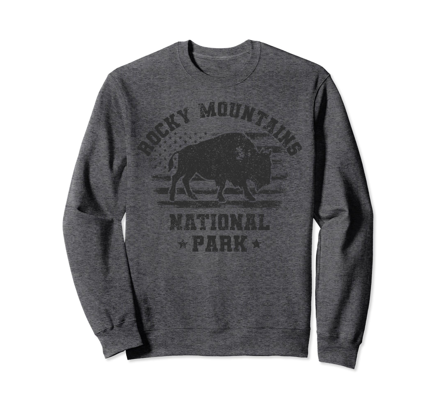 Rocky Mountains National Park Us Sweatshirt - Aesthetic Graphic for Adults - T-Shirt, Sweatshirt, Hoodie