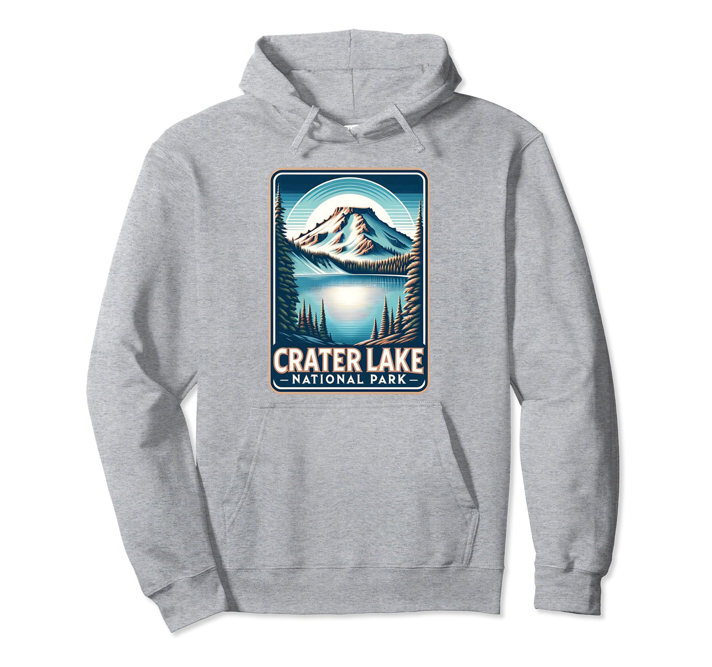 Crater Lake National Park Oregon Sweatshirt - Streetwear Style for Adults - T-Shirt, Sweatshirt, Hoodie