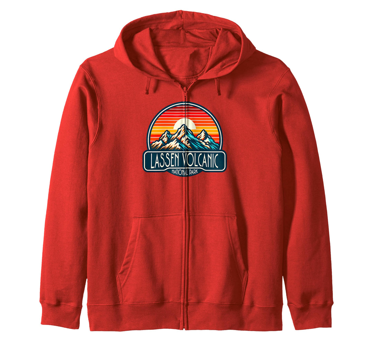 Lassen Volcanic National Park California Hoodie - Novelty Apparel Unisex - T-Shirt, Sweatshirt, Hoodie