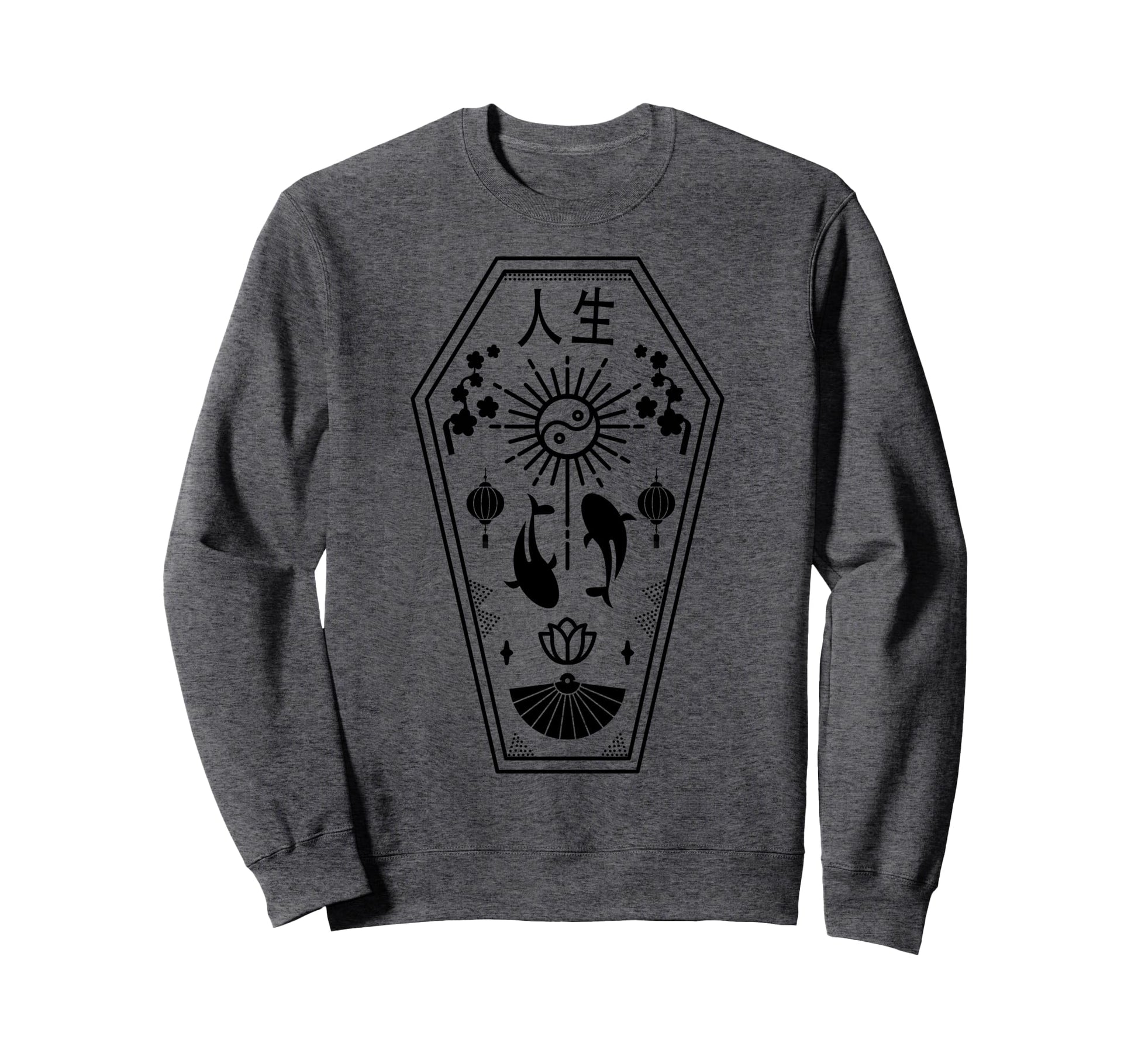 E Aesthetic Pastel Goth Japanese Drippy Sweatshirt - Unique Graphic Unisex - T-Shirt, Sweatshirt, Hoodie