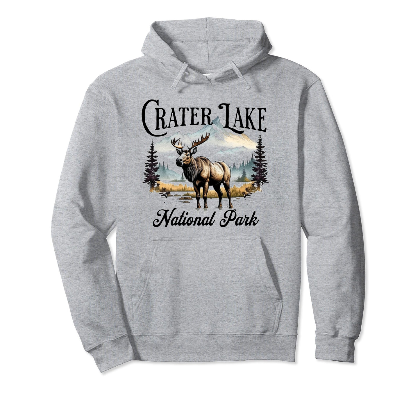 Crater Lake National Park Oregon Usa Sweatshirt - Unique Graphic Unisex - T-Shirt, Sweatshirt, Hoodie