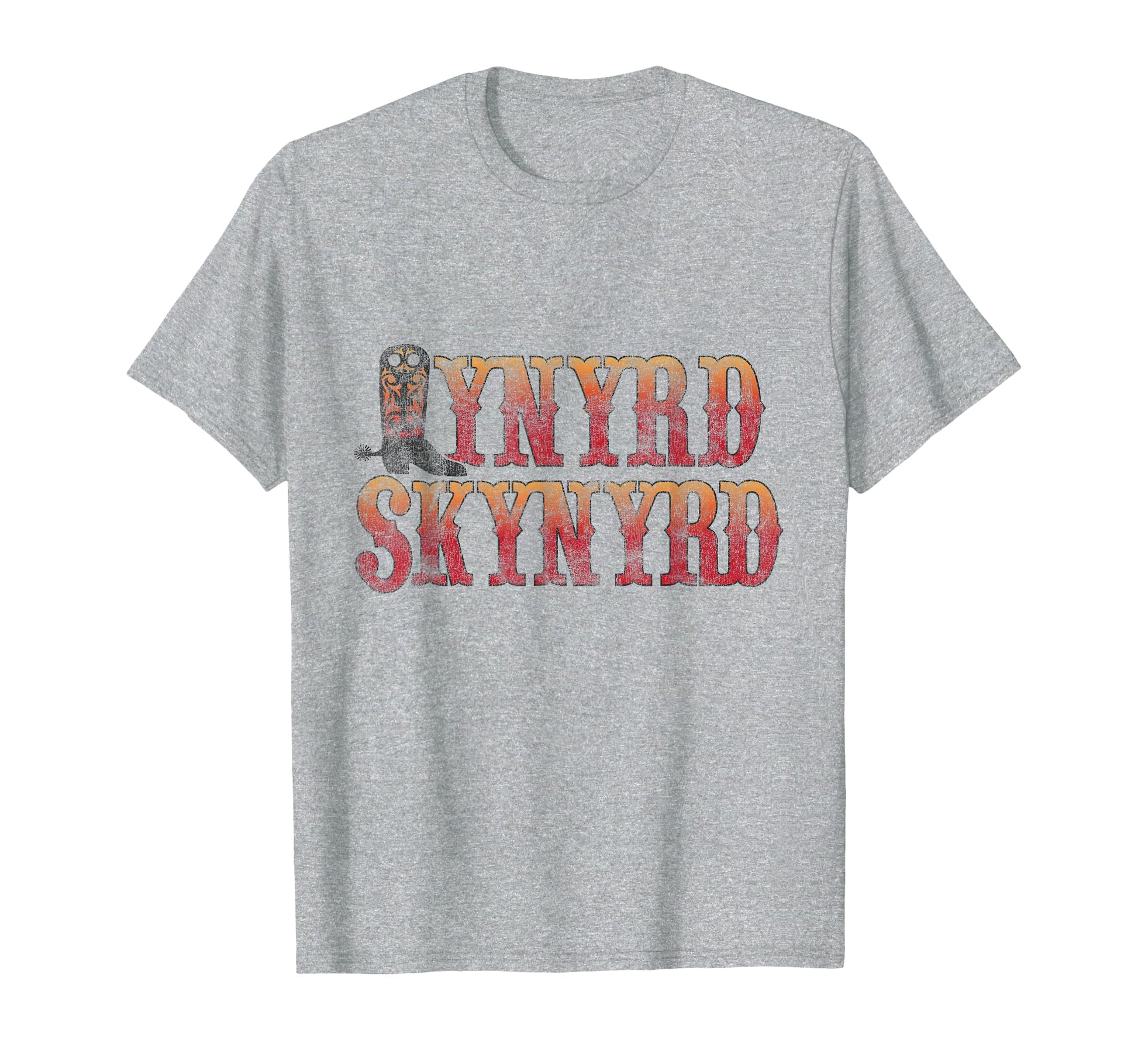 Lynyrd Skynyrd Boot Logo 1970S Cowboy Rock T-Shirt - Trendy Graphic Unisex - T-Shirt, Sweatshirt, Hoodie