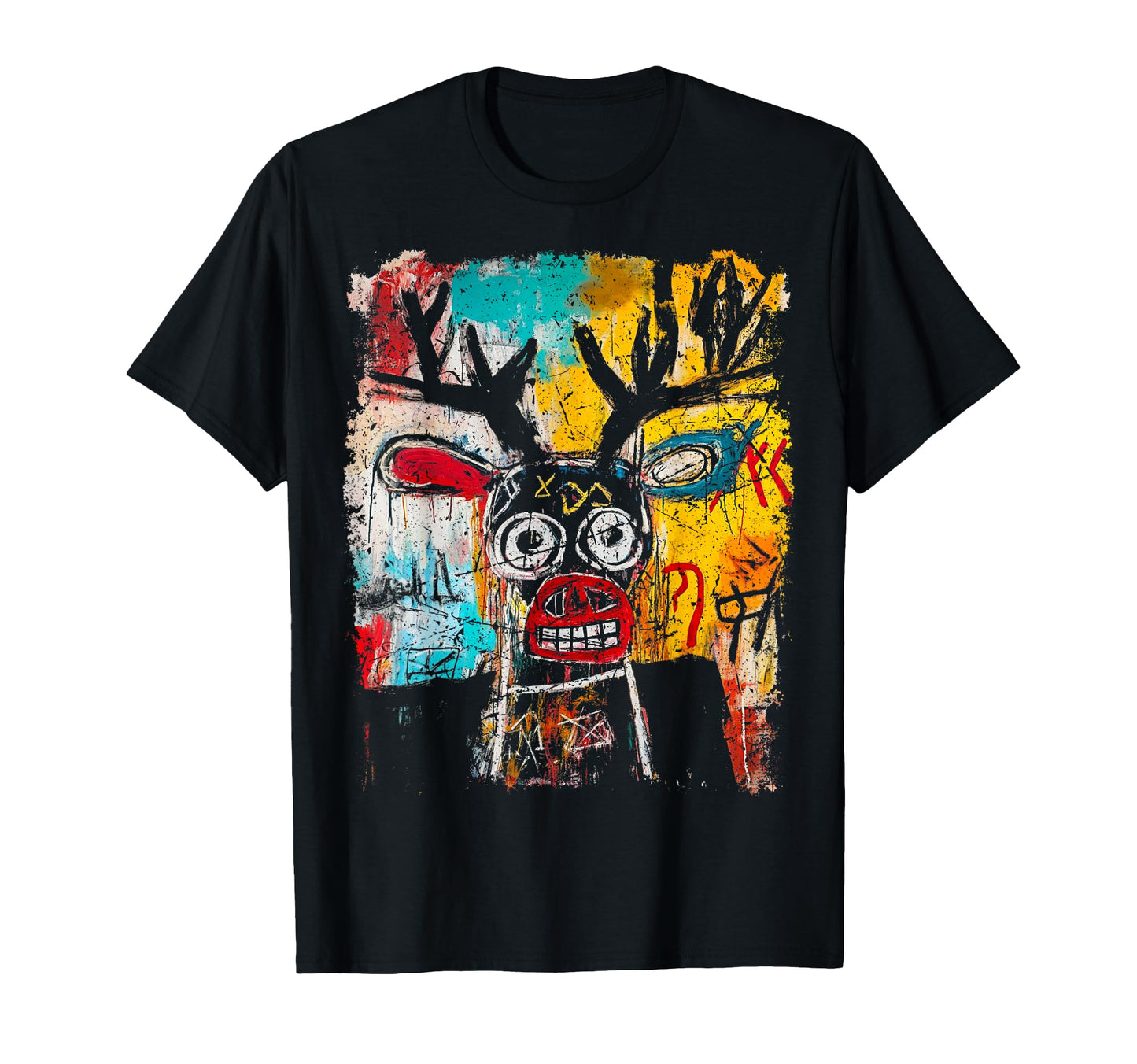 Pop Art Deer 90S Graffiti T-Shirt - Novelty Apparel Unisex - T-Shirt, Sweatshirt, Hoodie