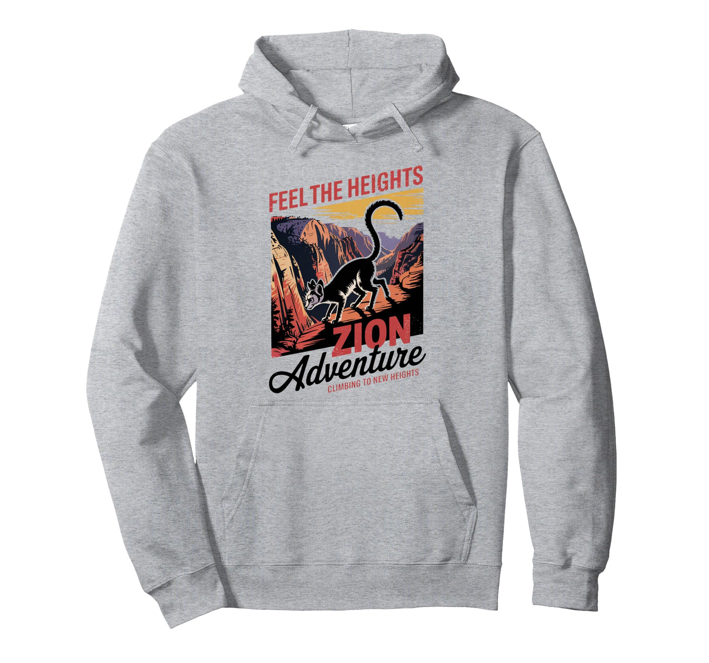 Zion National Park Zion Hiking Hoodie - Trendy Graphic Unisex - T-Shirt, Sweatshirt, Hoodie