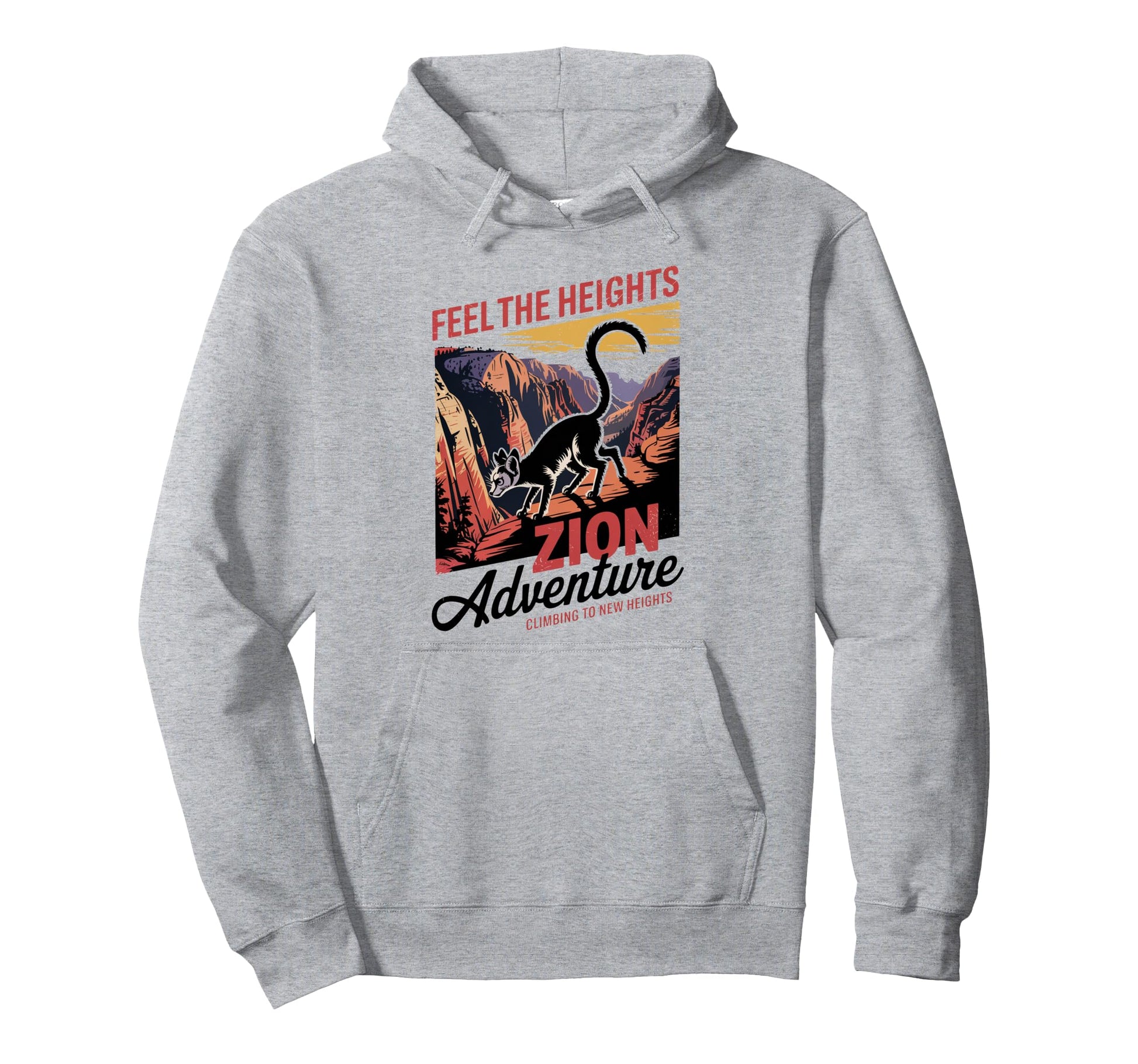 Zion National Park Zion Hiking Hoodie - Trendy Graphic Unisex - T-Shirt, Sweatshirt, Hoodie