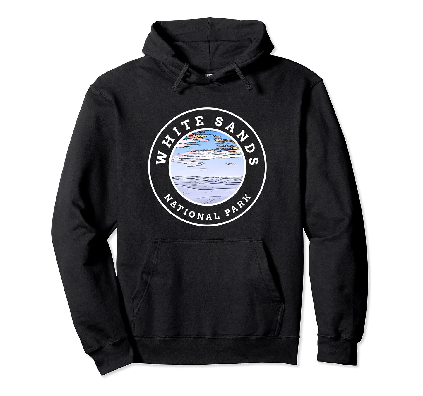 White Sands National Park New Mexico Hoodie - Aesthetic Graphic for Adults - T-Shirt, Sweatshirt, Hoodie